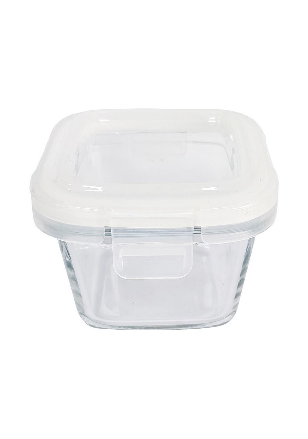 Mini Envase Cuadrado de Comida 160 Ml Blanco Miniso