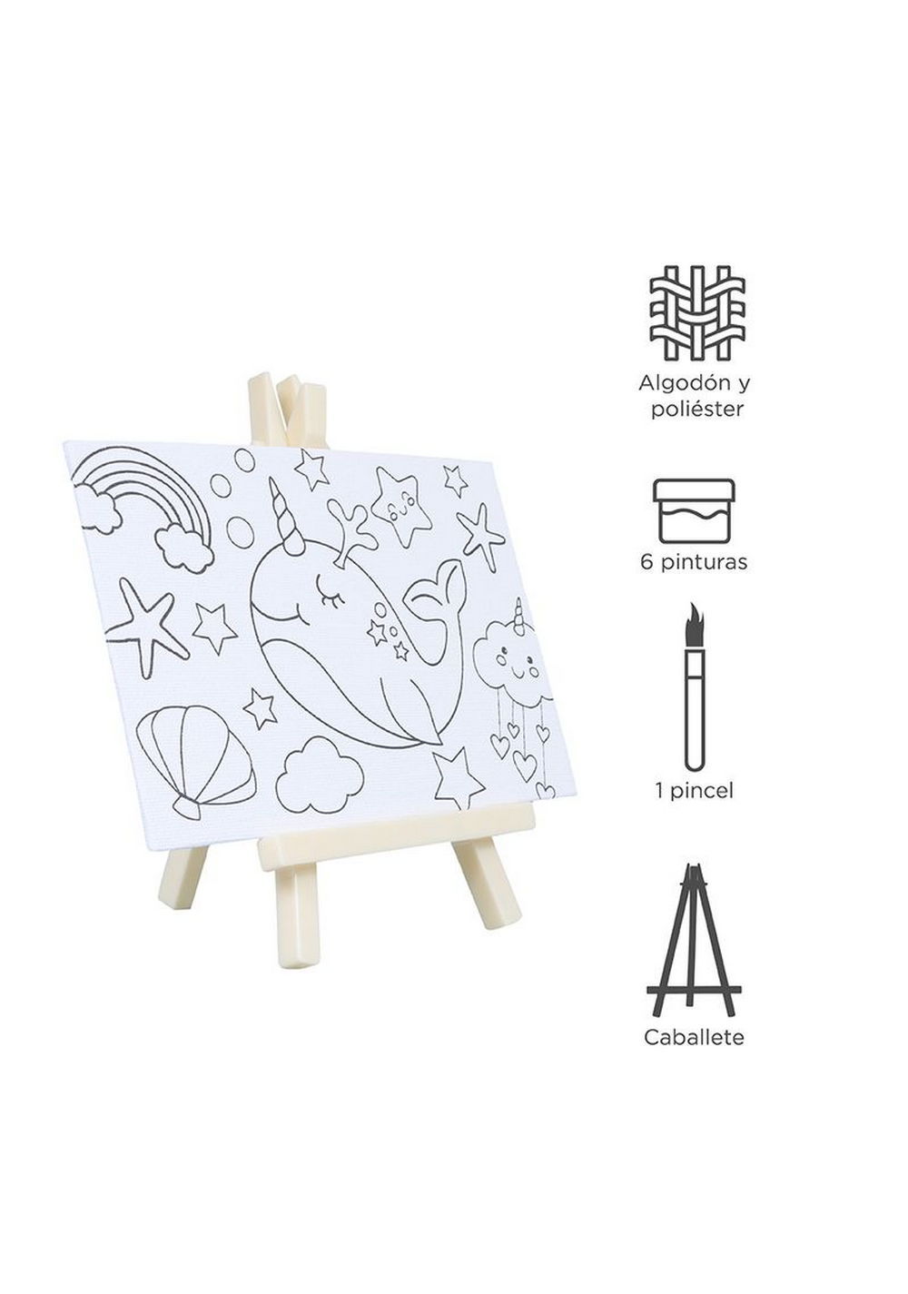 Mini Kit de Pintura Miniso Unisex - Vista 5