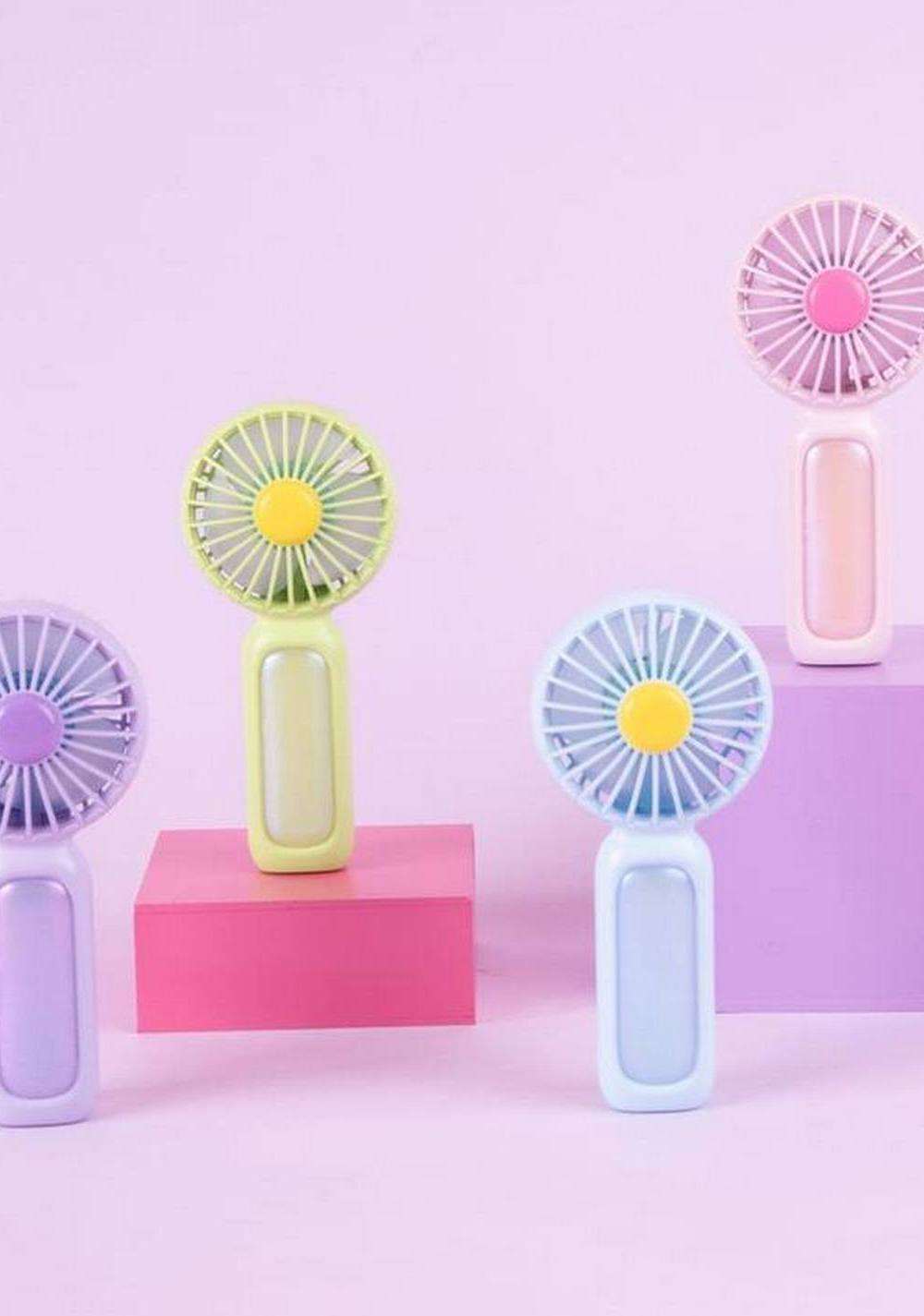 Mini Ventilador de Mano Recargable Miniso Unisex - Vista 6