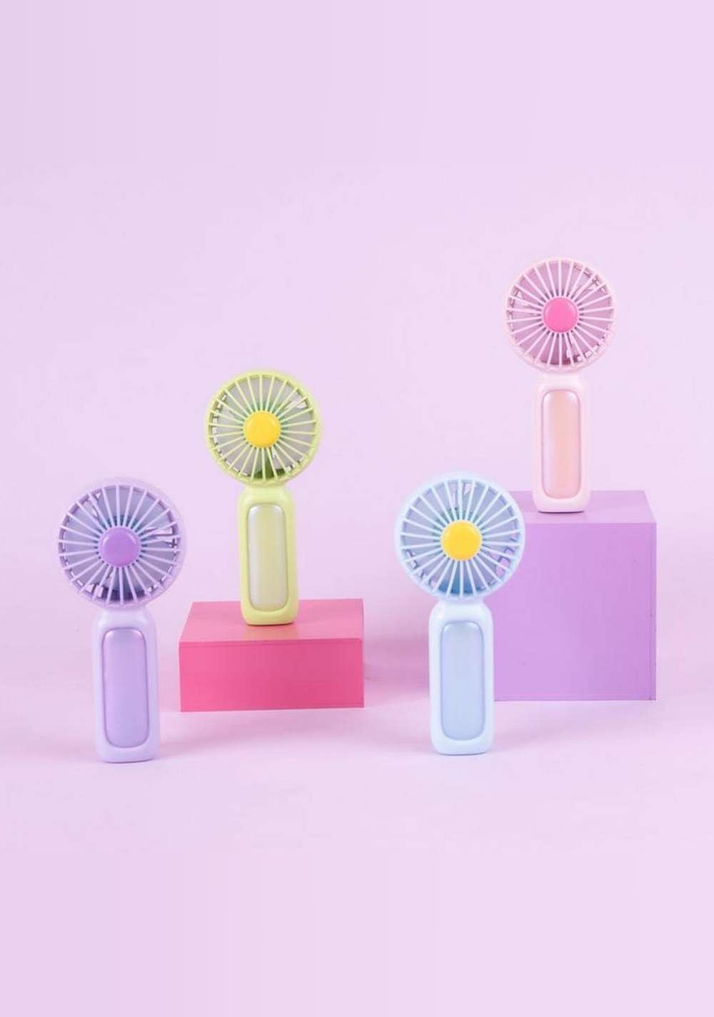 Mini Ventilador de Mano Recargable Miniso Unisex - Vista 6