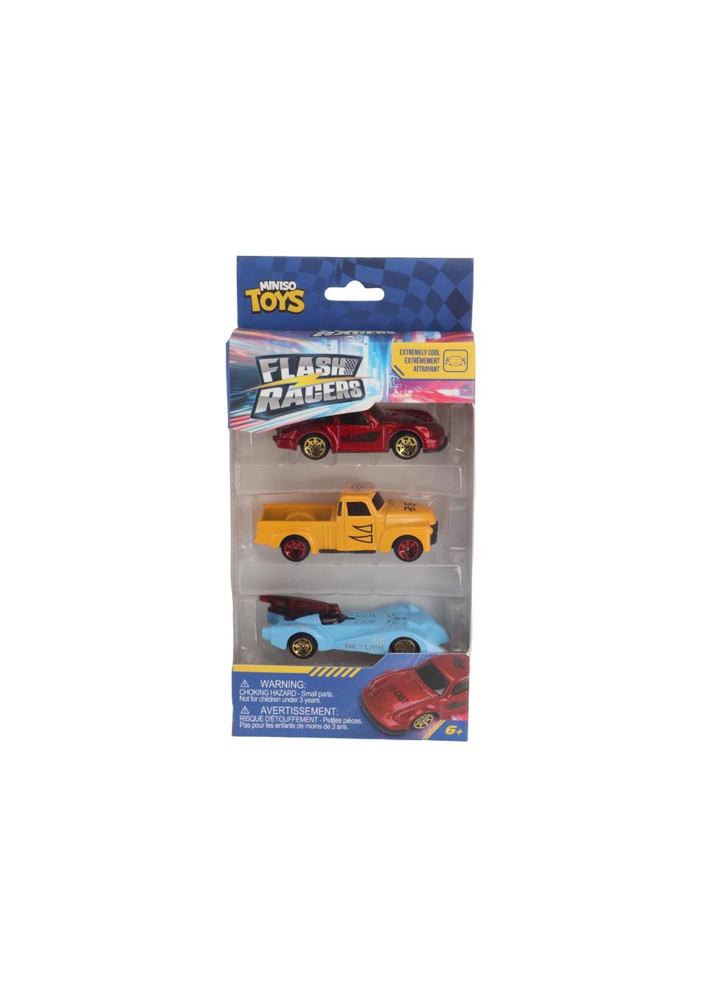 Modelo de Carro de Aleación (paquete de 3) Miniso