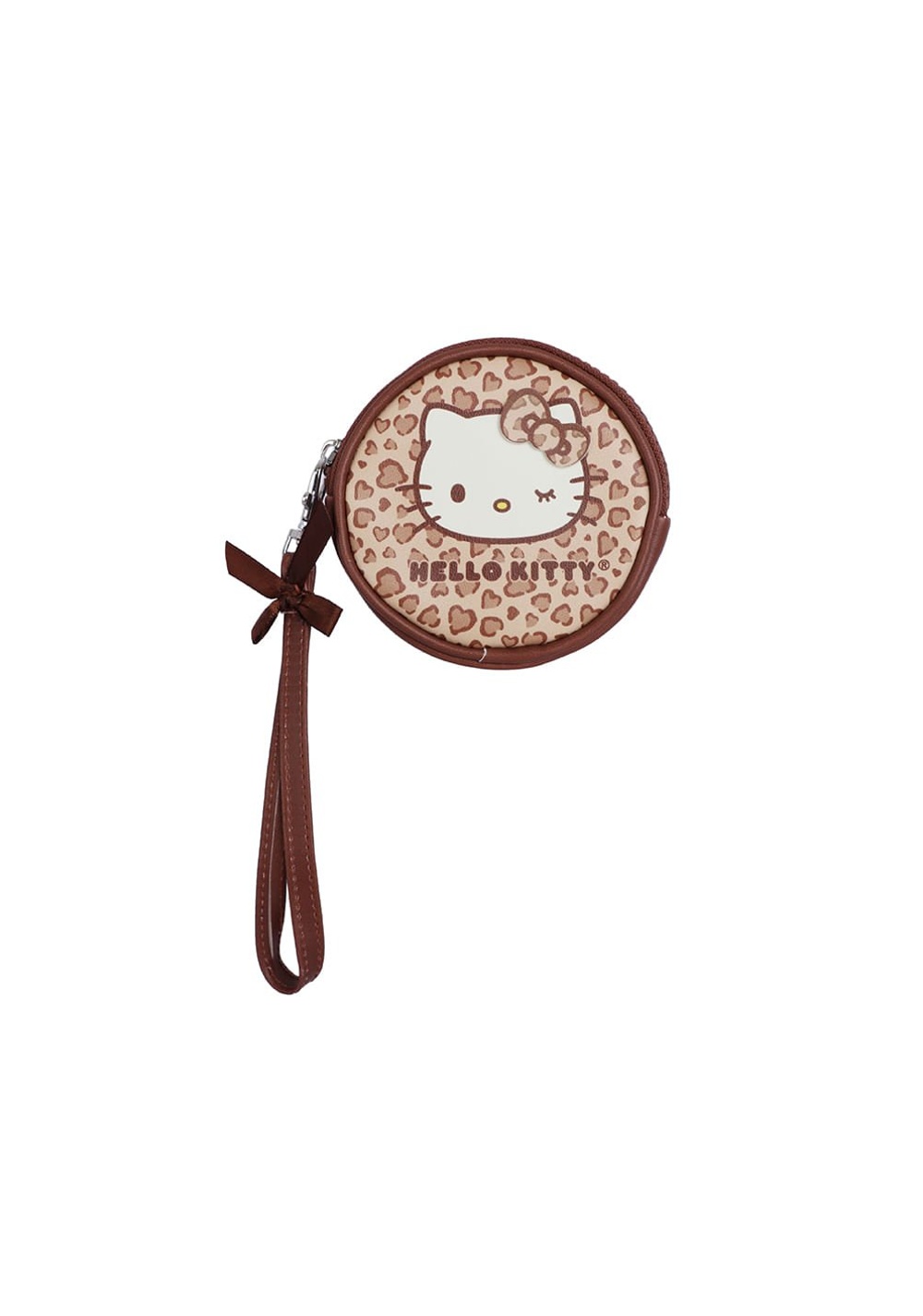 Monedero con Asa Hello Kitty Leopard Sanrio Miniso