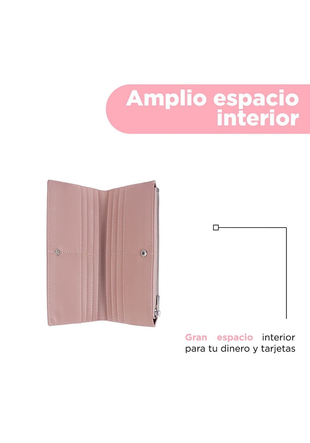 Monedero Lisa Colección Miniso para Mujer - Vista 4