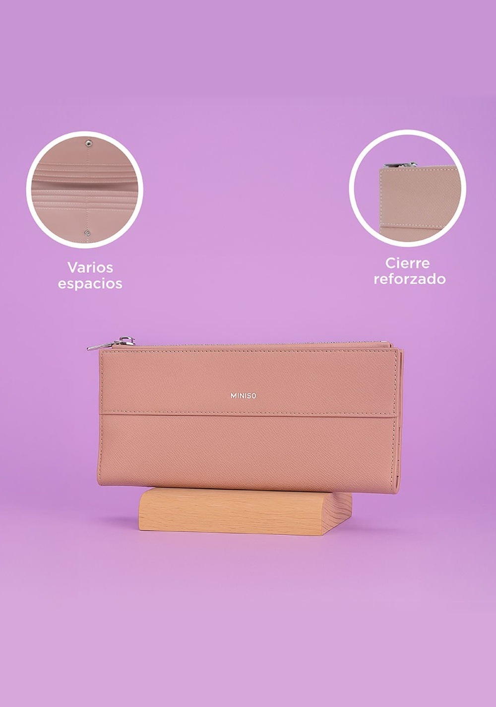 Monedero Lisa Colección Miniso para Mujer - Vista 5