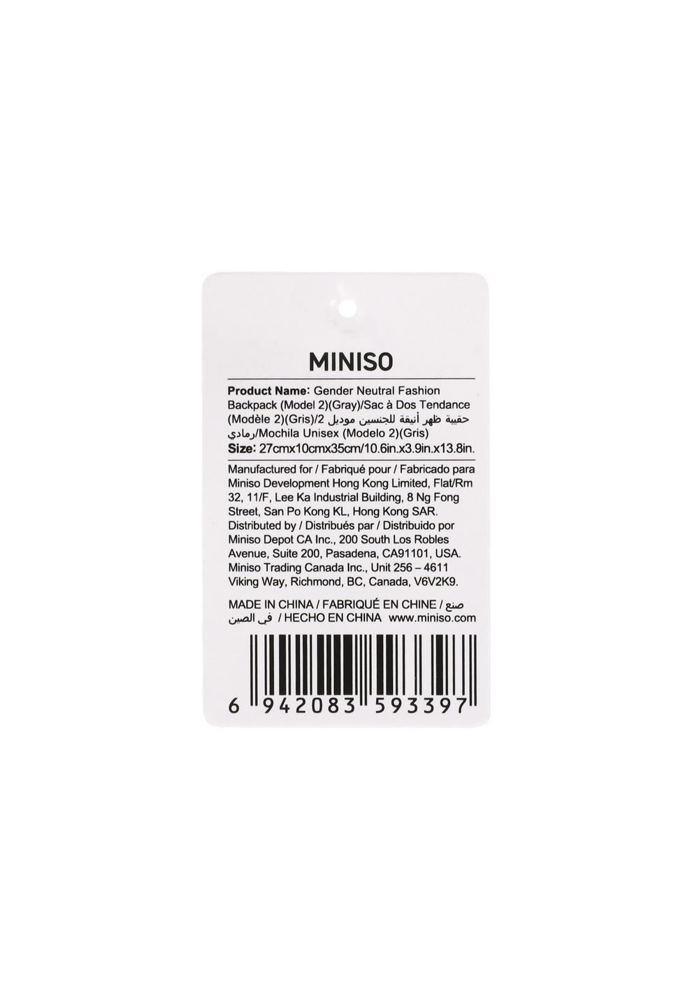 Morral Miniso Unisex - Vista 4
