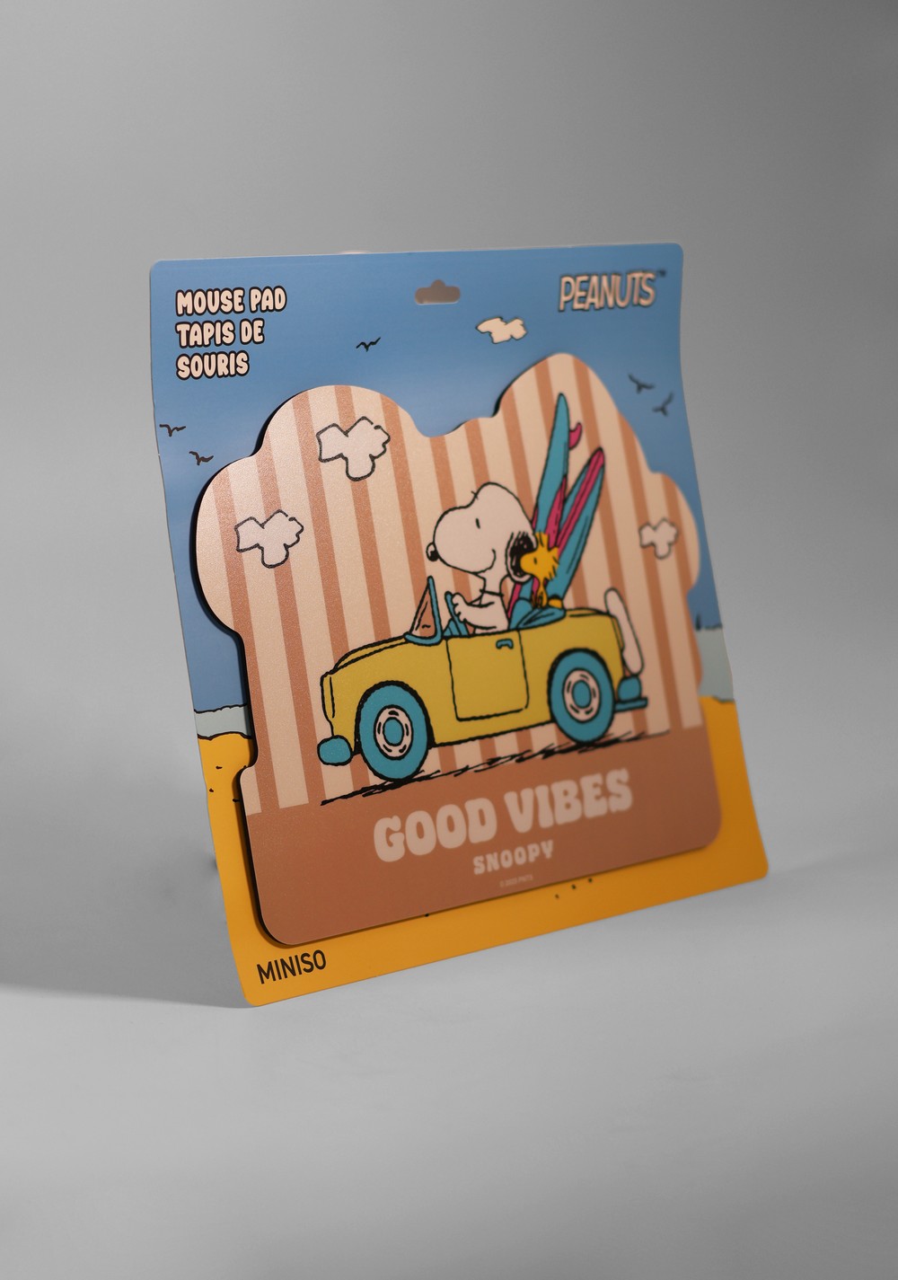 Mousepad Beach Fun Colección Snoopy Miniso