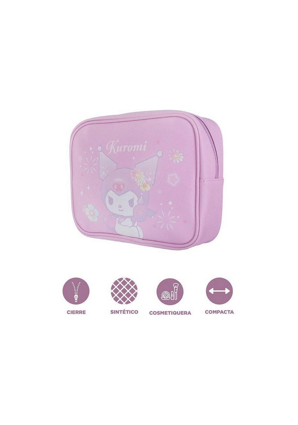 Neceser Colección Kuromi Flower Language Sanrio Miniso Unisex - Vista 3