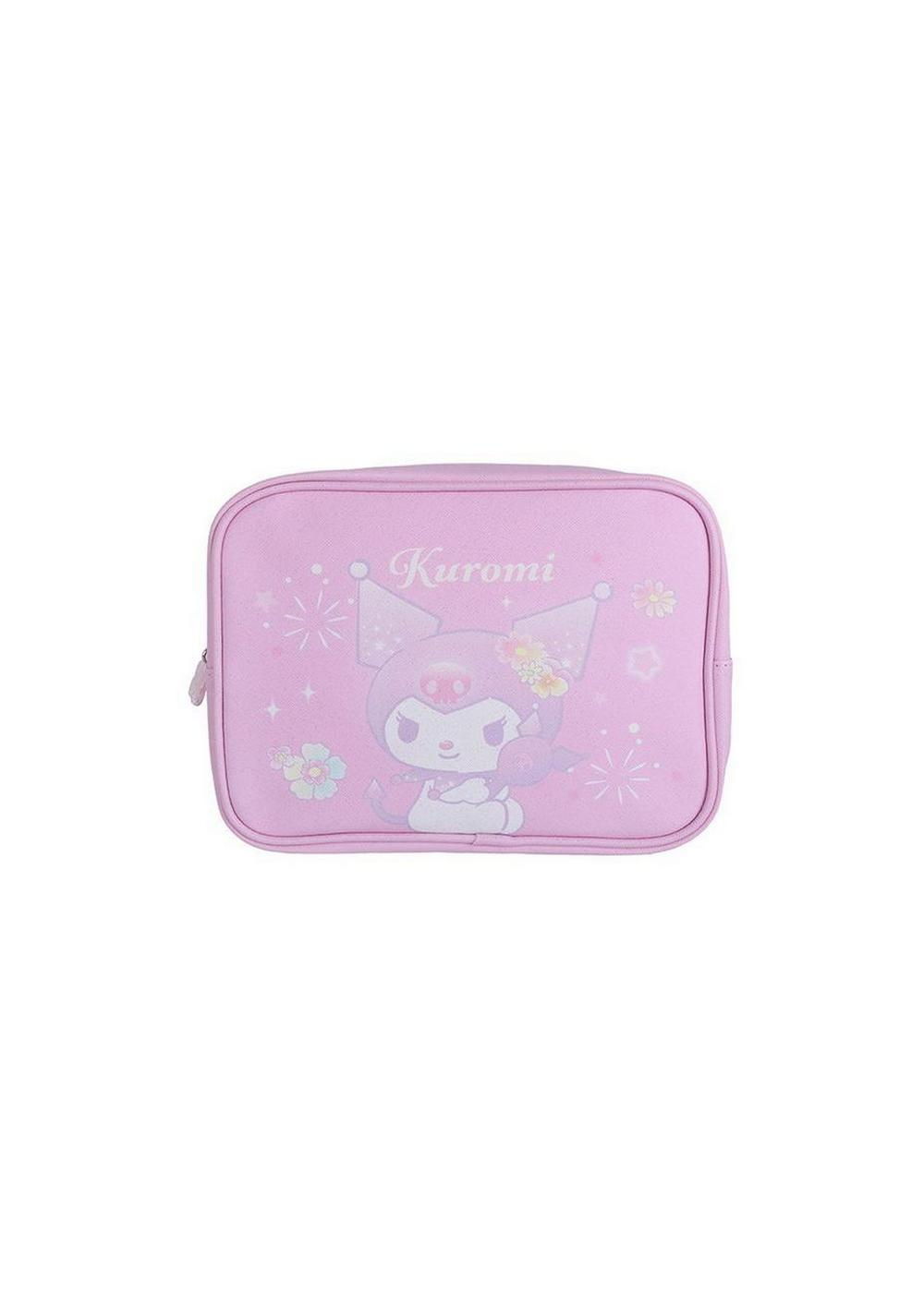 Neceser Colección Kuromi Flower Language Sanrio Miniso
