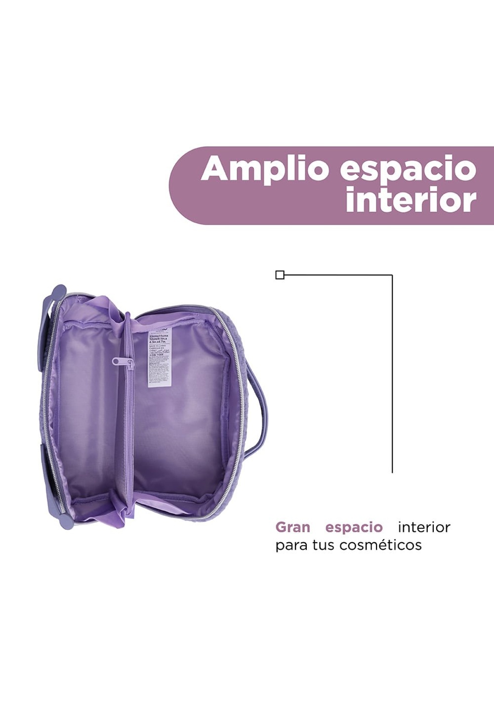 Neceser Colección Kuromi Sanrio Miniso para Mujer - Vista 5