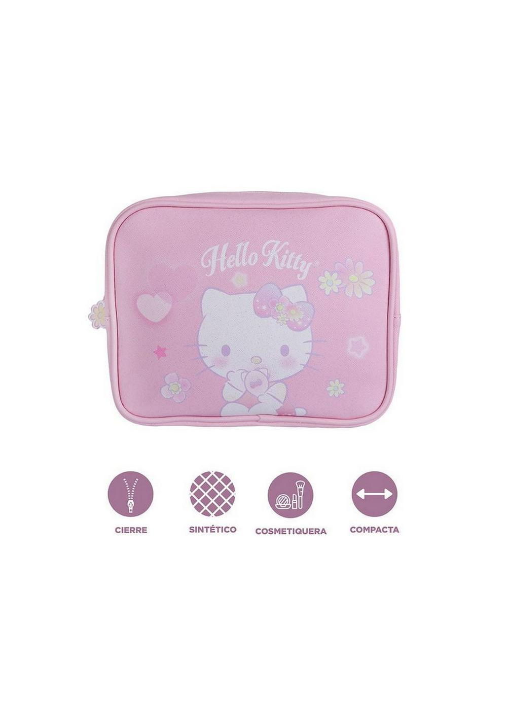 Neceser Hello Kitty Flower Language Miniso Unisex - Vista 3