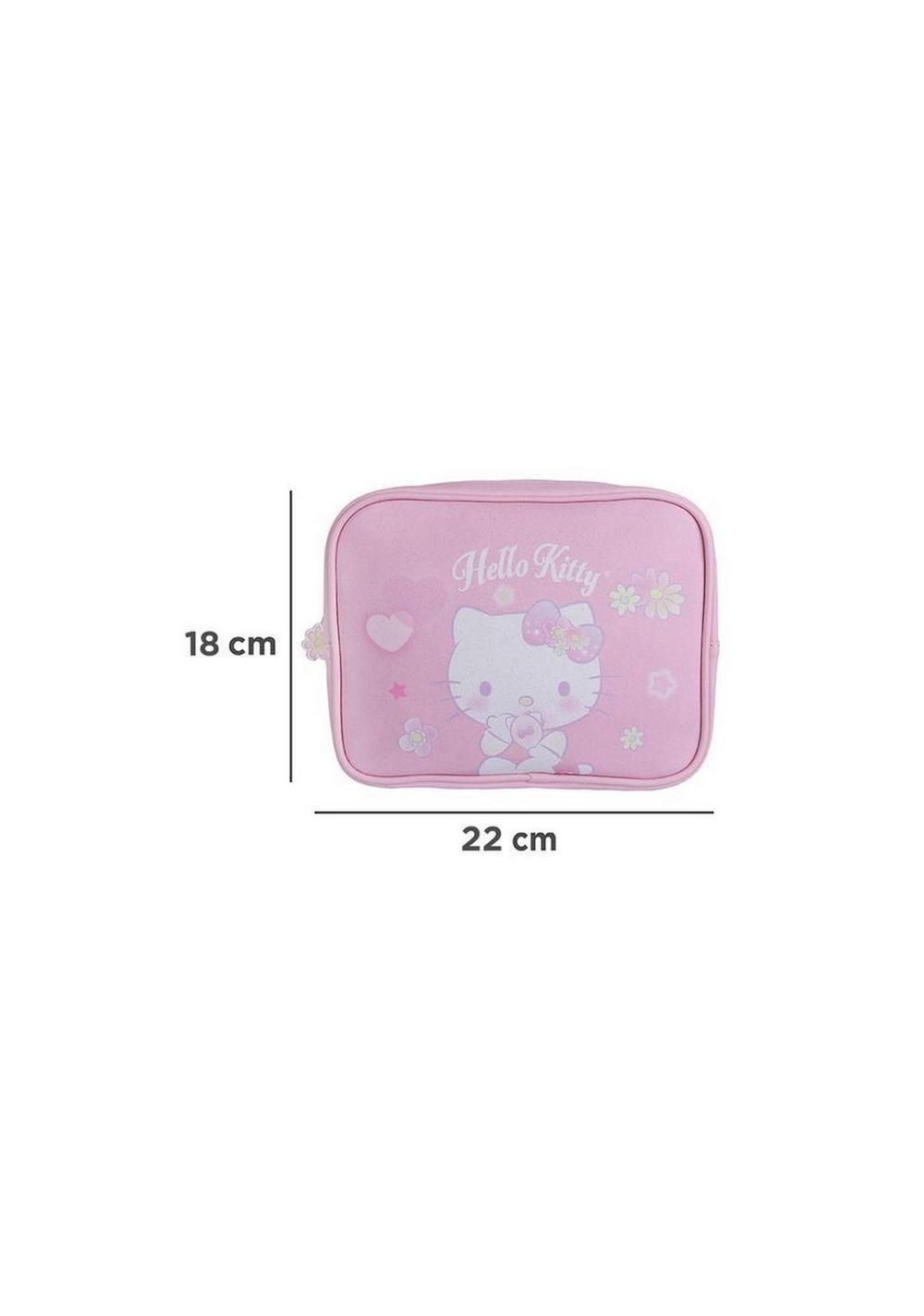 Neceser Hello Kitty Flower Language Miniso Unisex - Vista 5