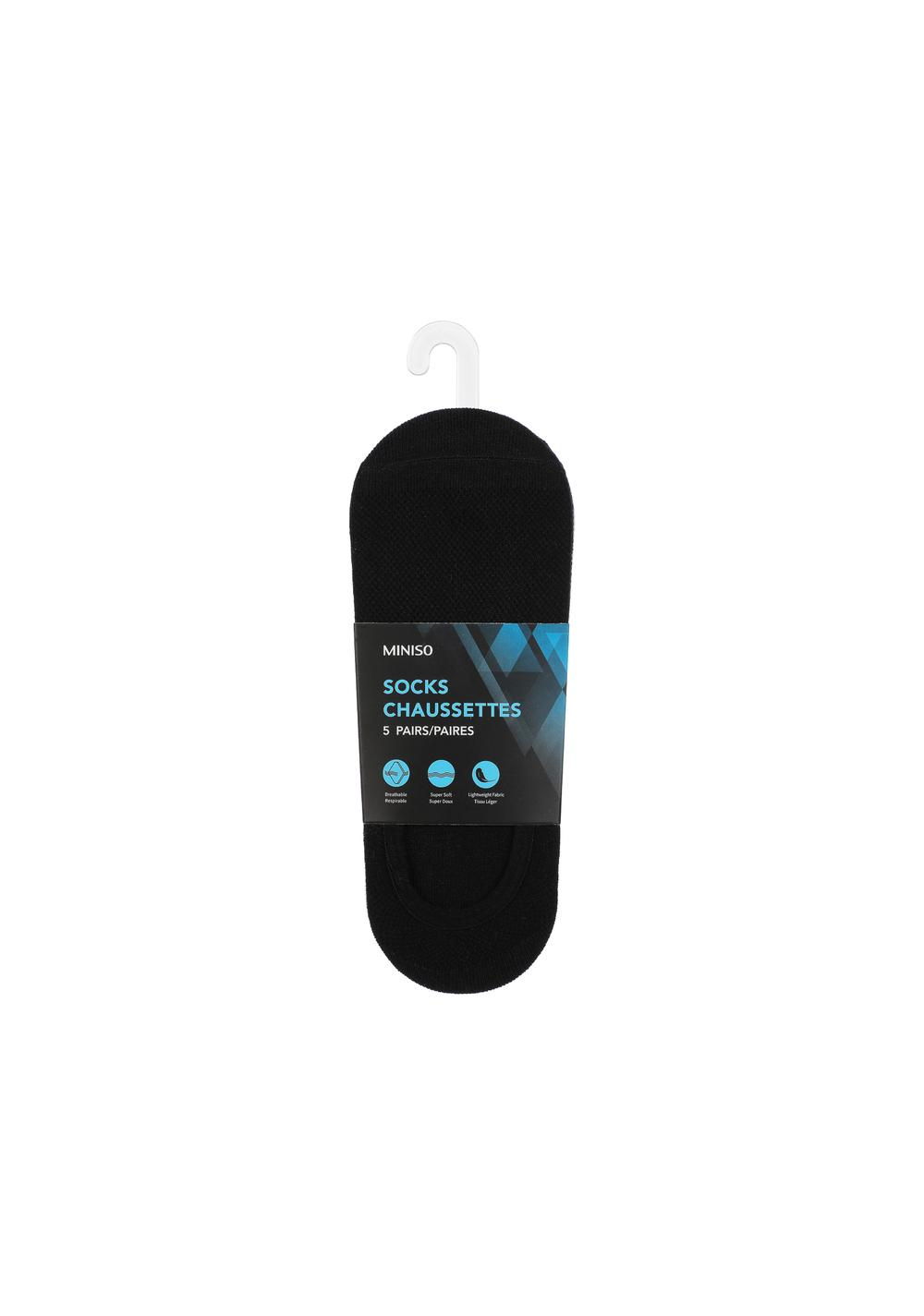 Pack 5 Medias Tobilleras Miniso para Hombre - Vista 14