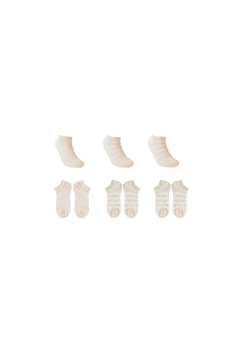 Pack de 6 Medias a Rayas Miniso