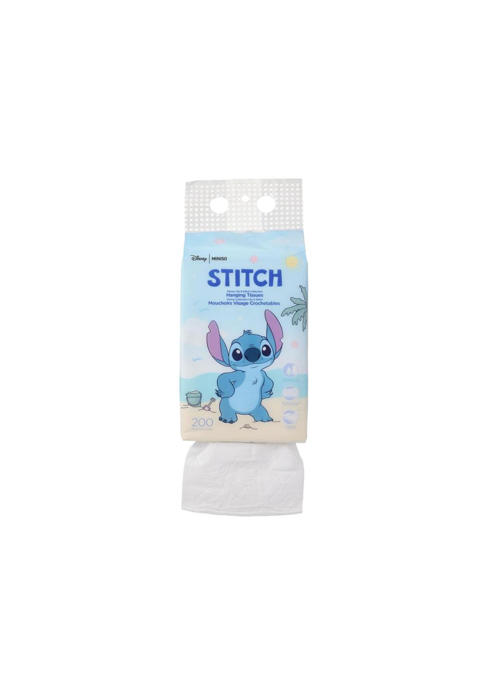 Pañuelos Colgantes 200 Hojas Lilo & Stitch Disney Miniso Unisex - Vista 3