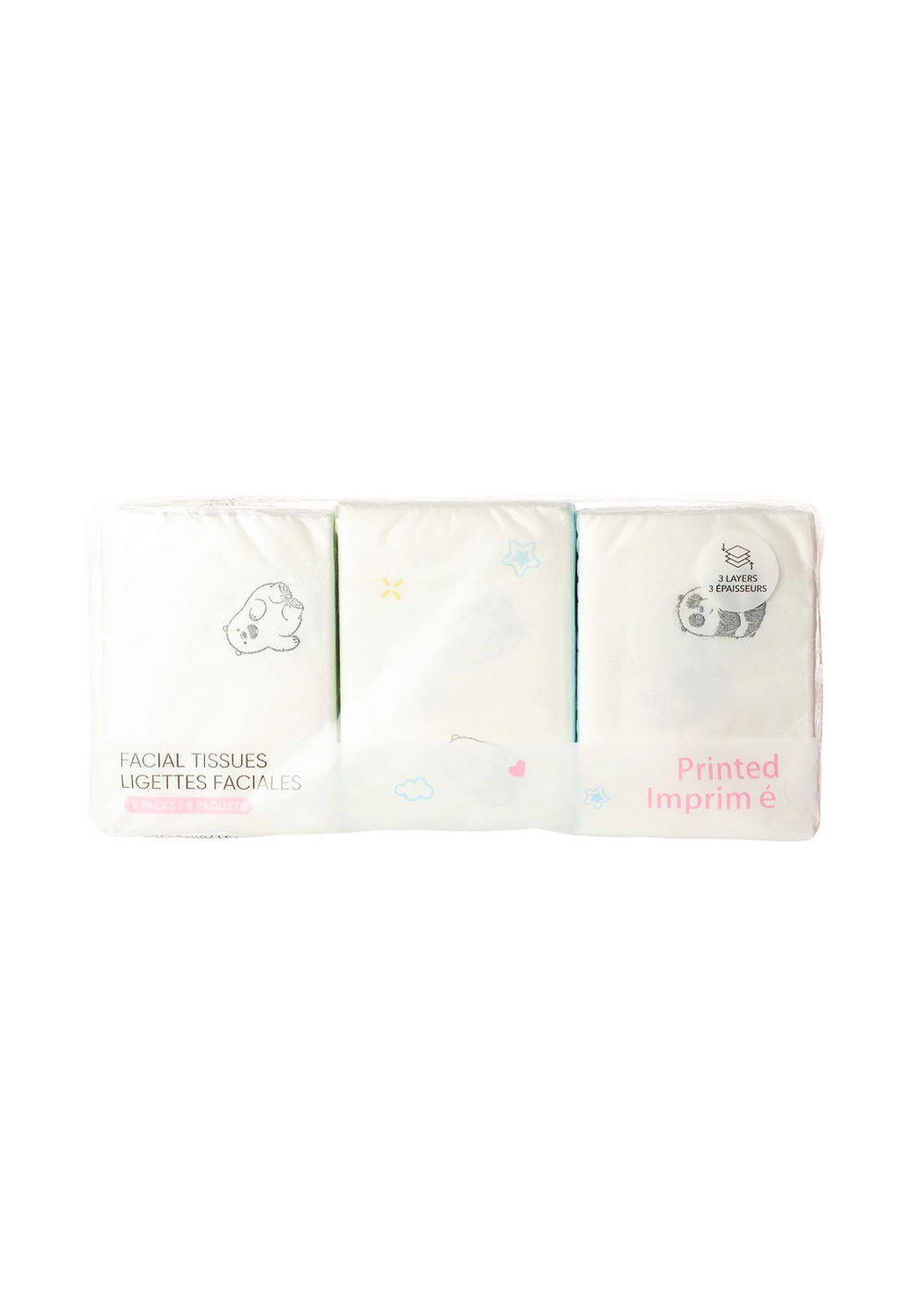 Pañuelos Faciales Colección We Bare Bears Miniso Unisex - Vista 4