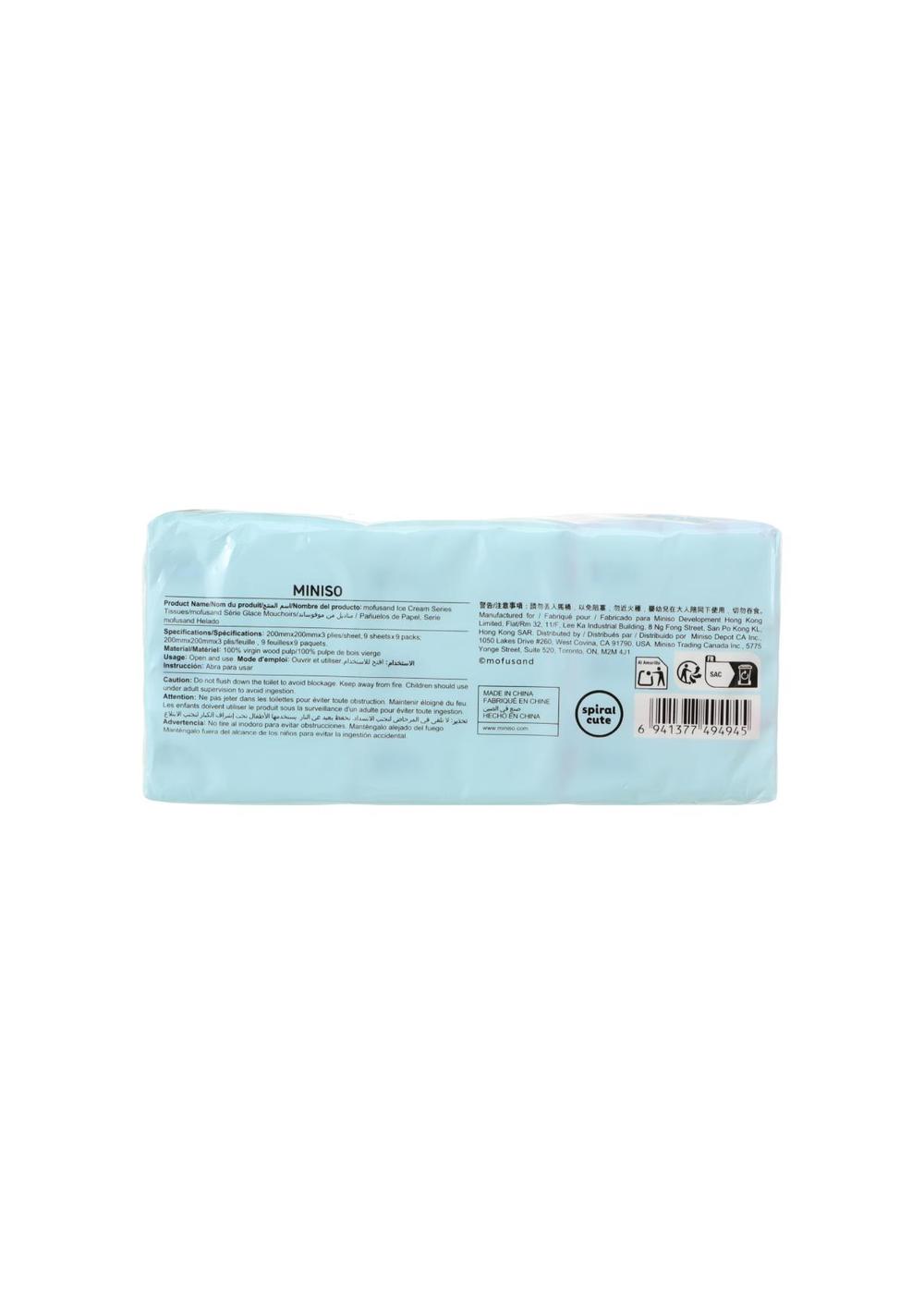 Pañuelos Ice Cream Colección Mofusand Miniso para Mujer - Vista 5