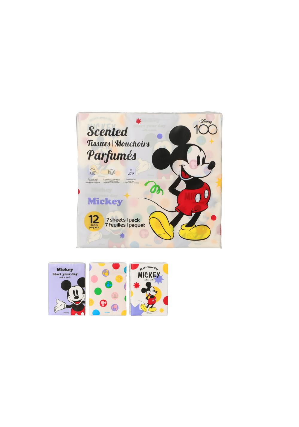 Pañuelos Perfumados 12 Paquetes Mickey Disney Miniso