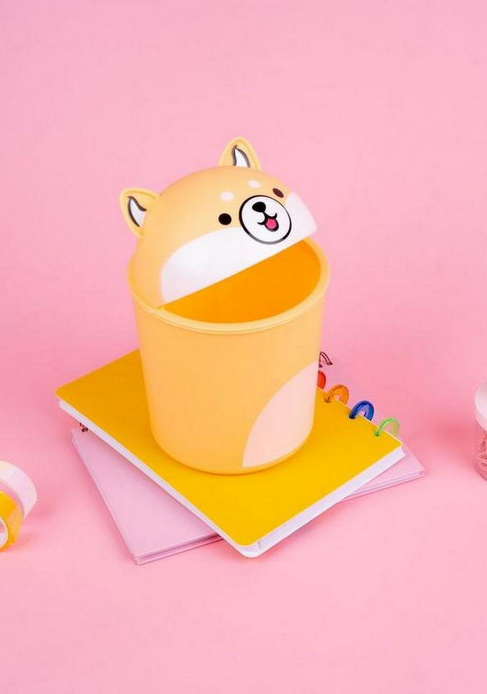 Papelera de Escritorio Shiba Colección Mini Family Miniso Unisex - Vista 6
