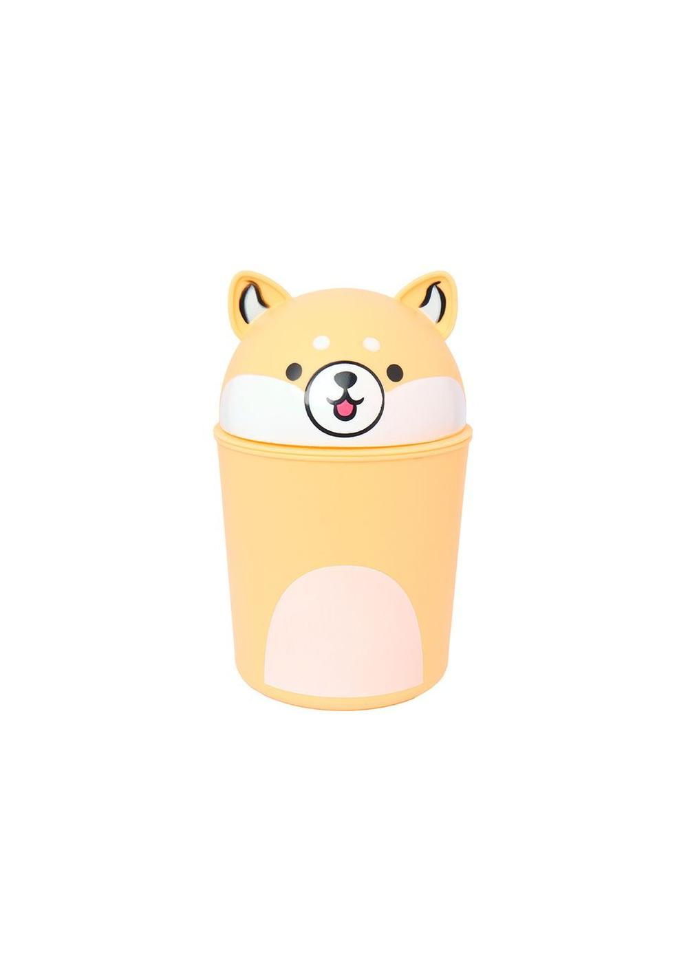 Papelera de Escritorio Shiba Colección Mini Family Miniso