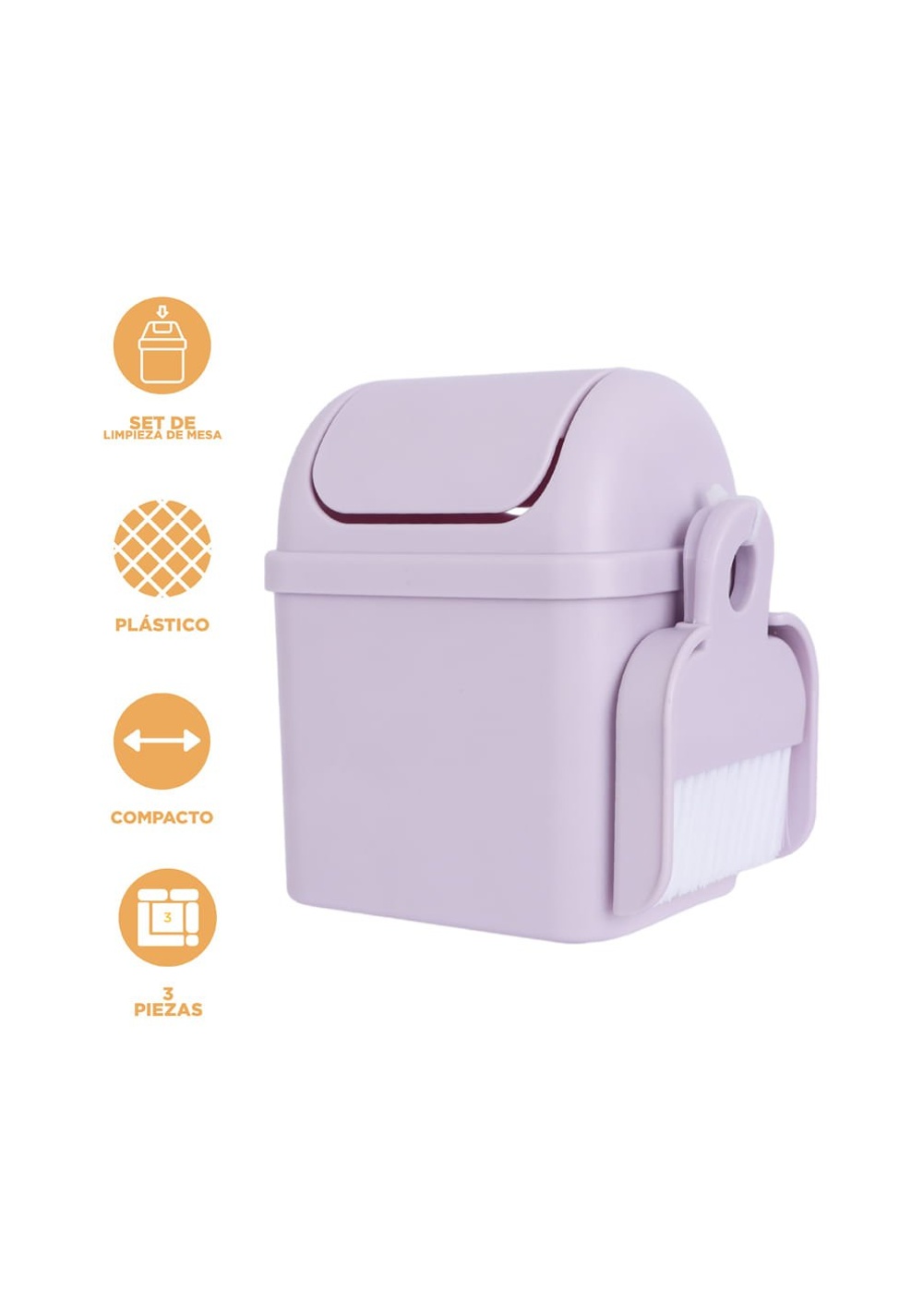 Papelera de Escritorio Miniso Unisex - Vista 3