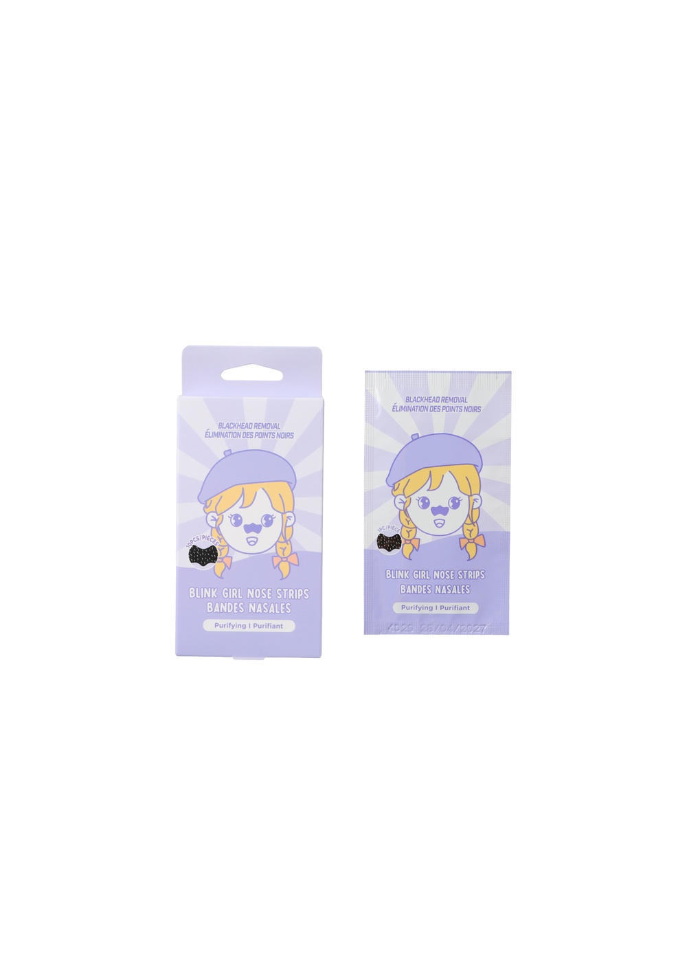 Paquete Tiras Nasales Purificantes Miniso