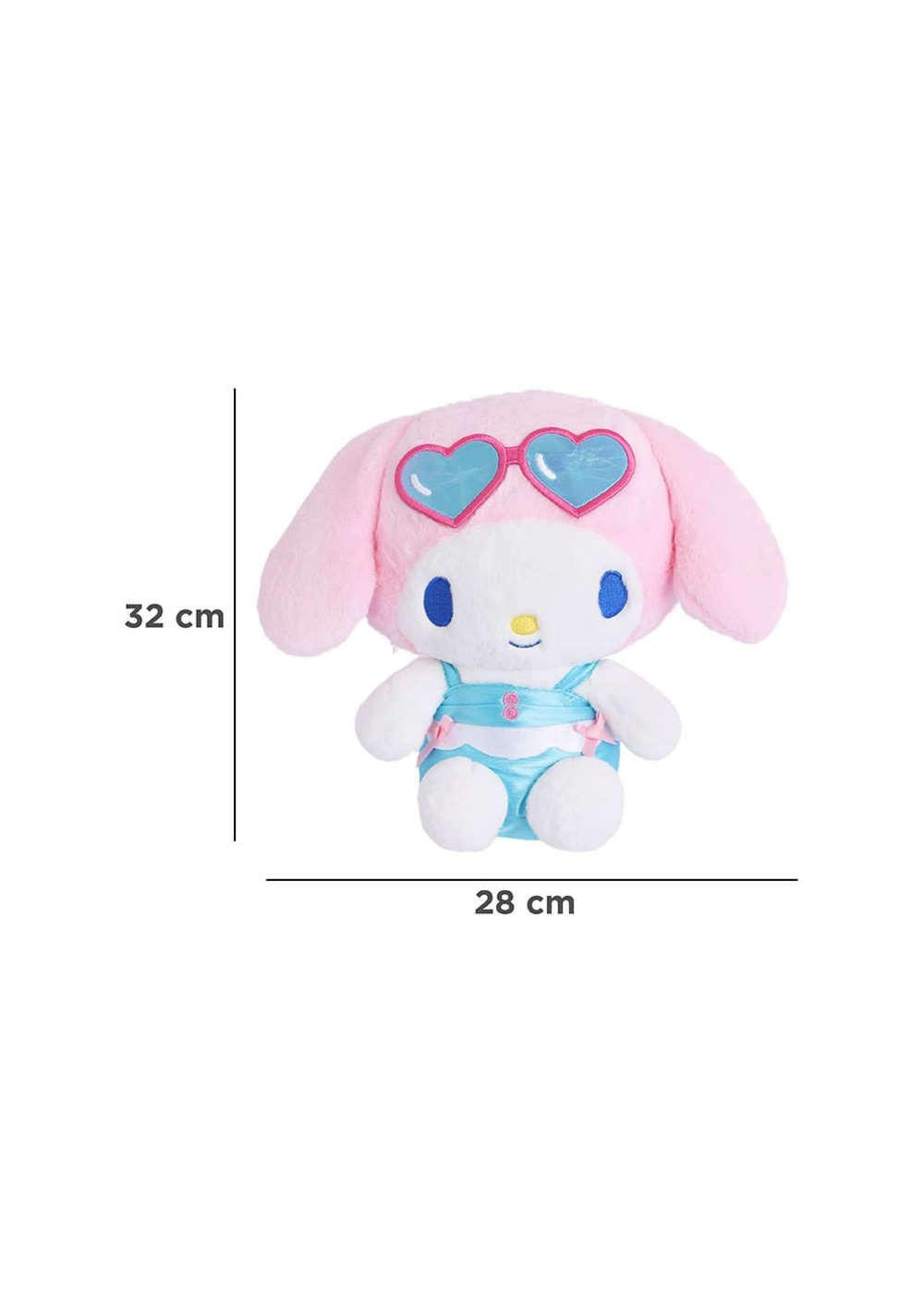 Peluche 25 Cm Disfruta el Verano My Melody Miniso Unisex - Vista 8