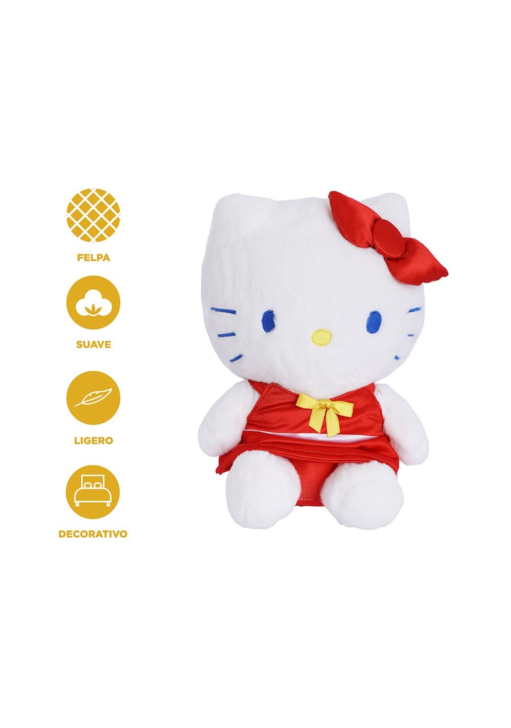 Peluche de 25 Cm de Traje de Baño Hello Kitty Miniso Unisex - Vista 4