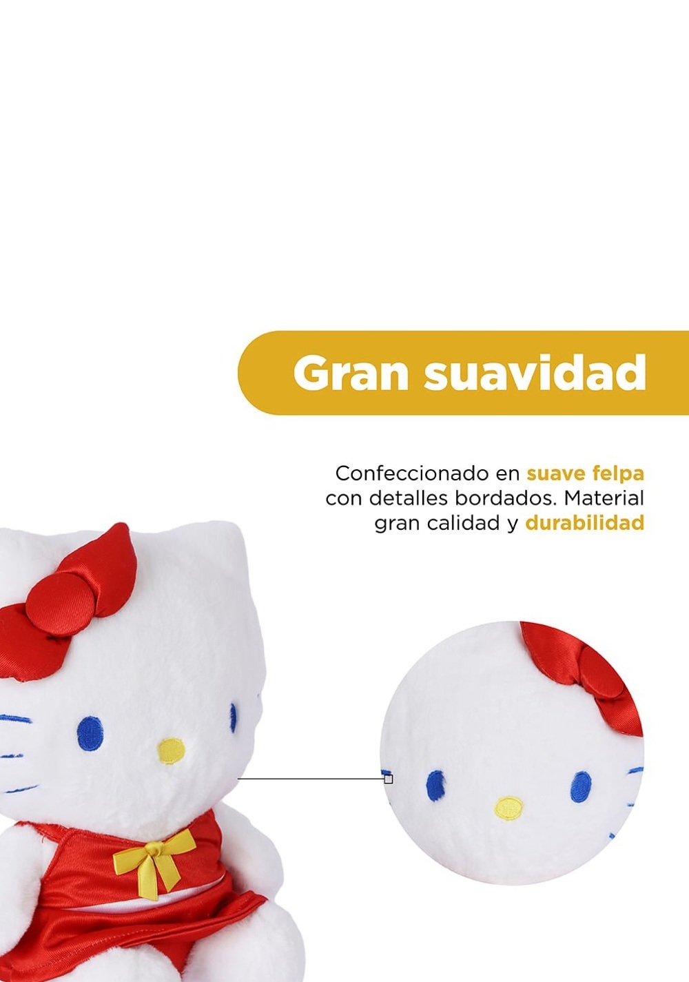 Peluche de 25 Cm de Traje de Baño Hello Kitty Miniso Unisex - Vista 5
