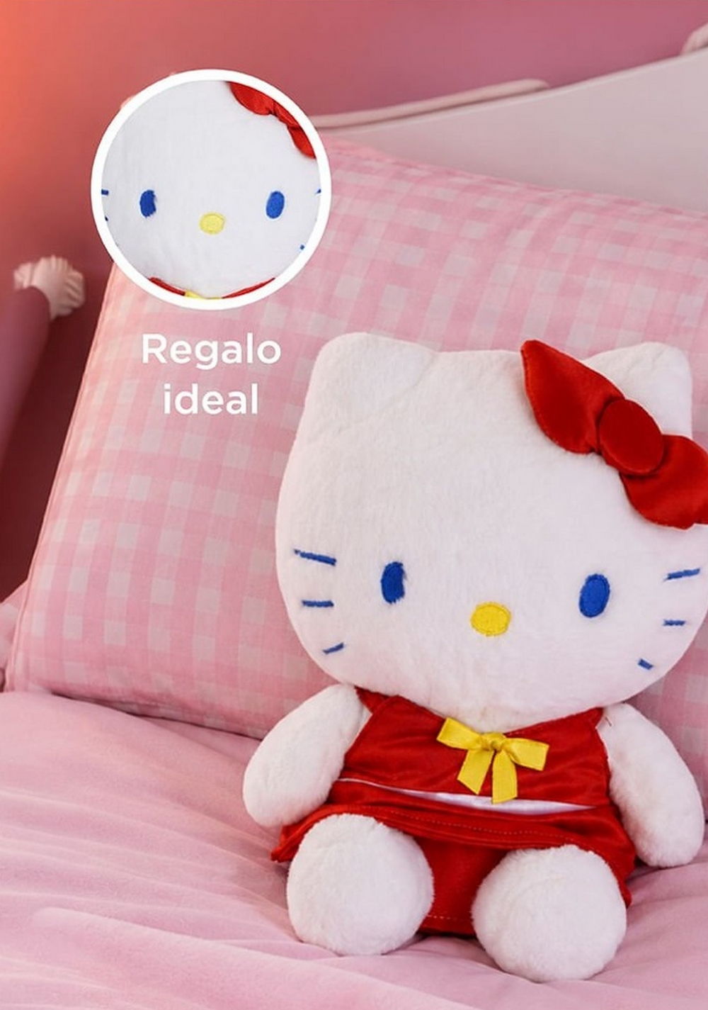 Peluche de 25 Cm de Traje de Baño Hello Kitty Miniso Unisex - Vista 6