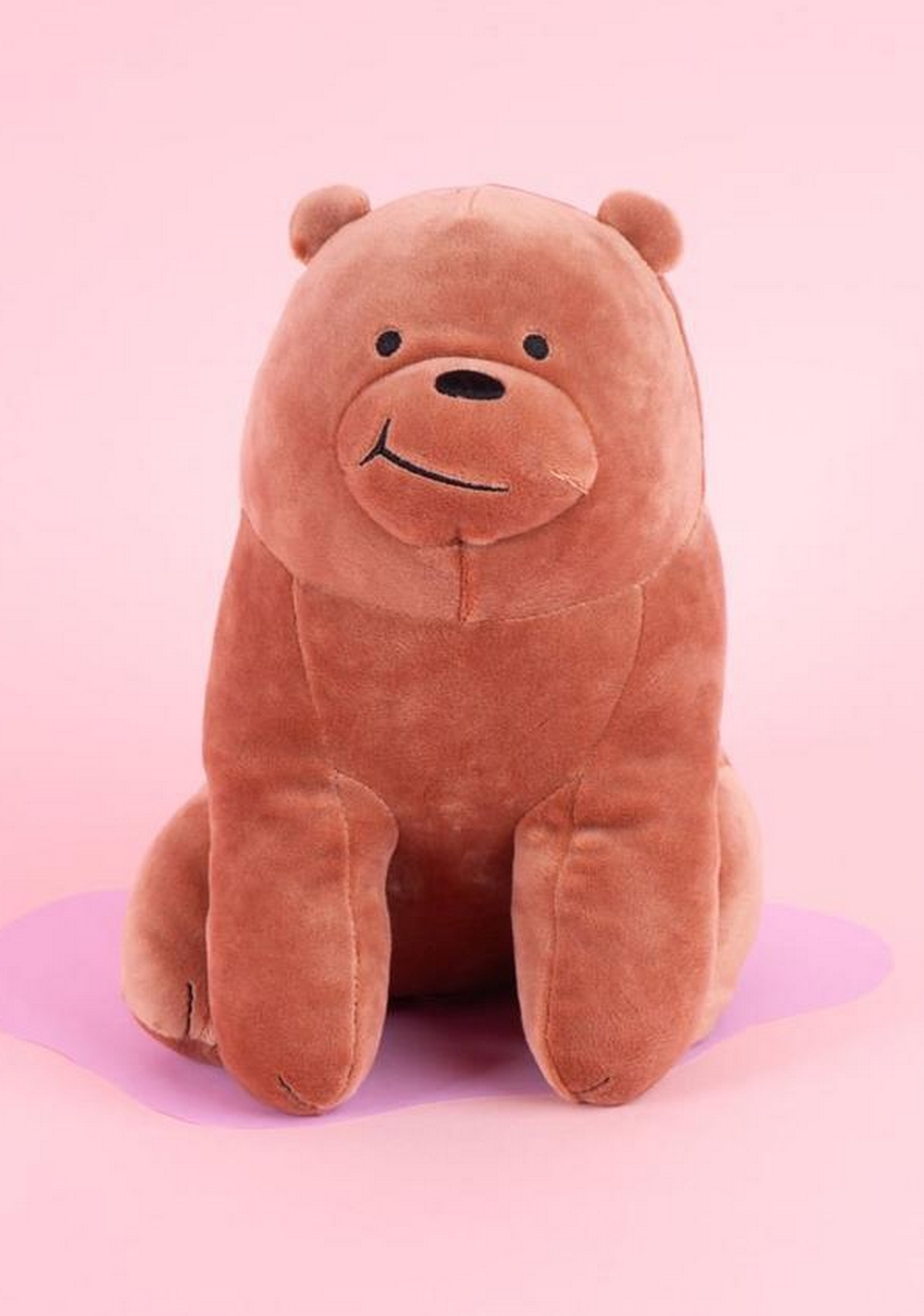 Peluche 28 Cm Pardo Colección We Bare Bears Miniso Unisex - Vista 7
