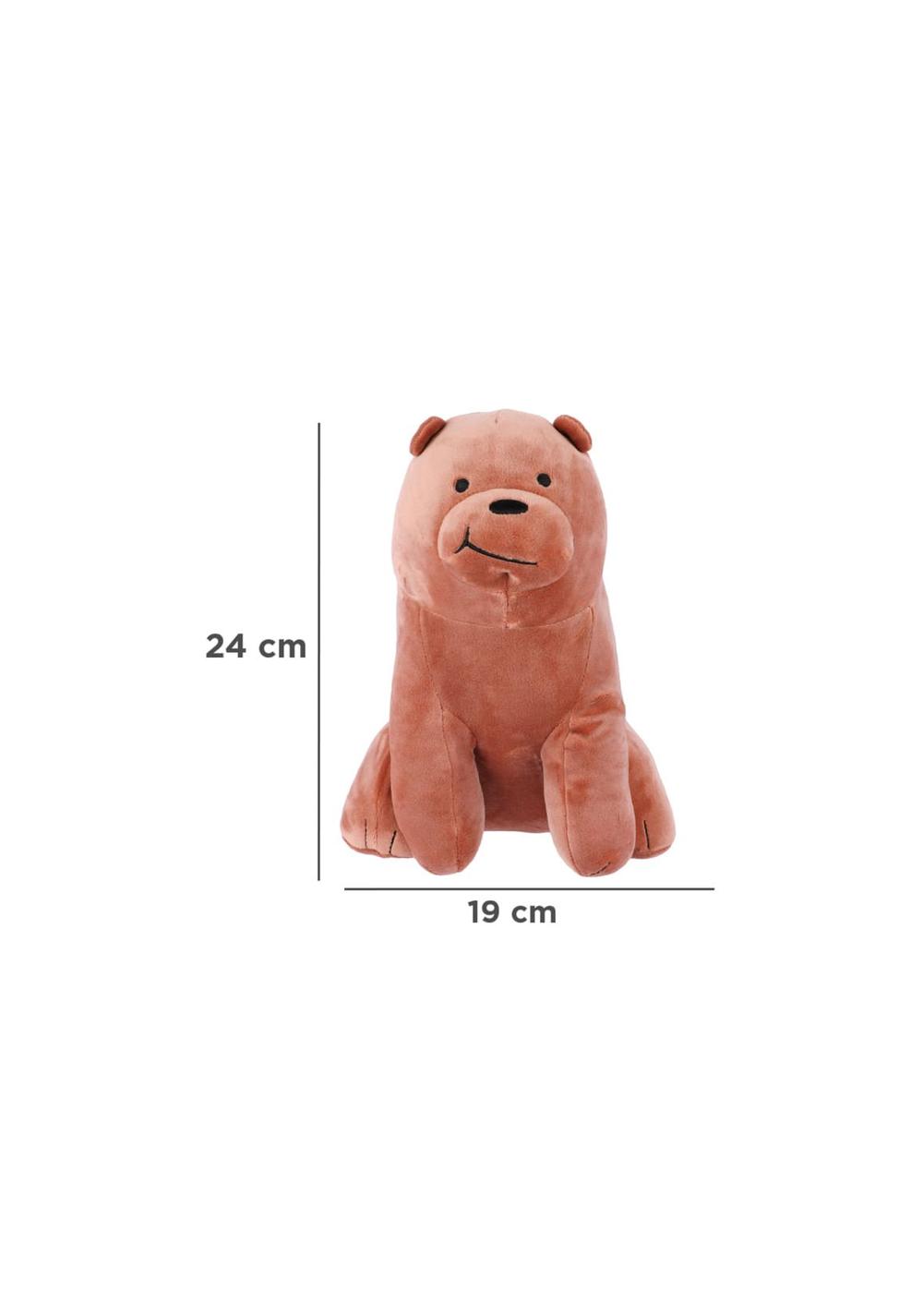 Peluche 28 Cm Pardo Colección We Bare Bears Miniso Unisex - Vista 9