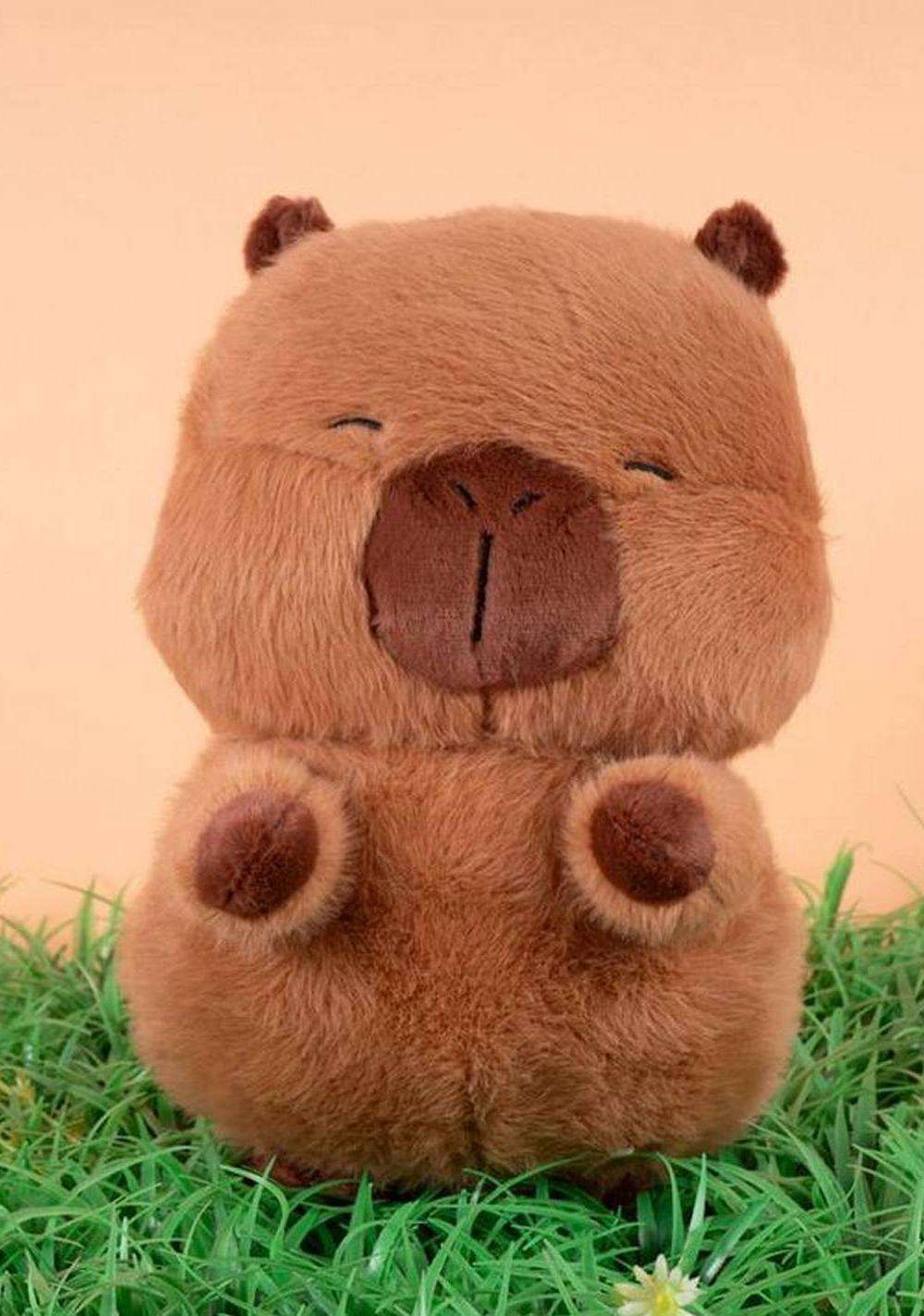Peluche de Capybara Colección Mimibara Mini Family Miniso Unisex - Vista 3