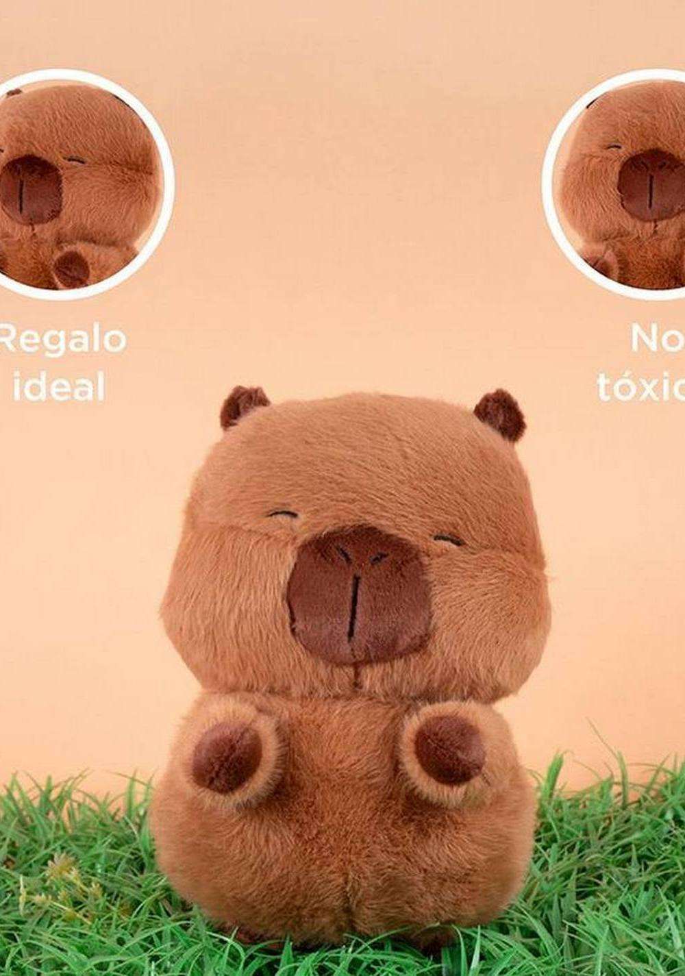 Peluche de Capybara Colección Mimibara Mini Family Miniso Unisex - Vista 6