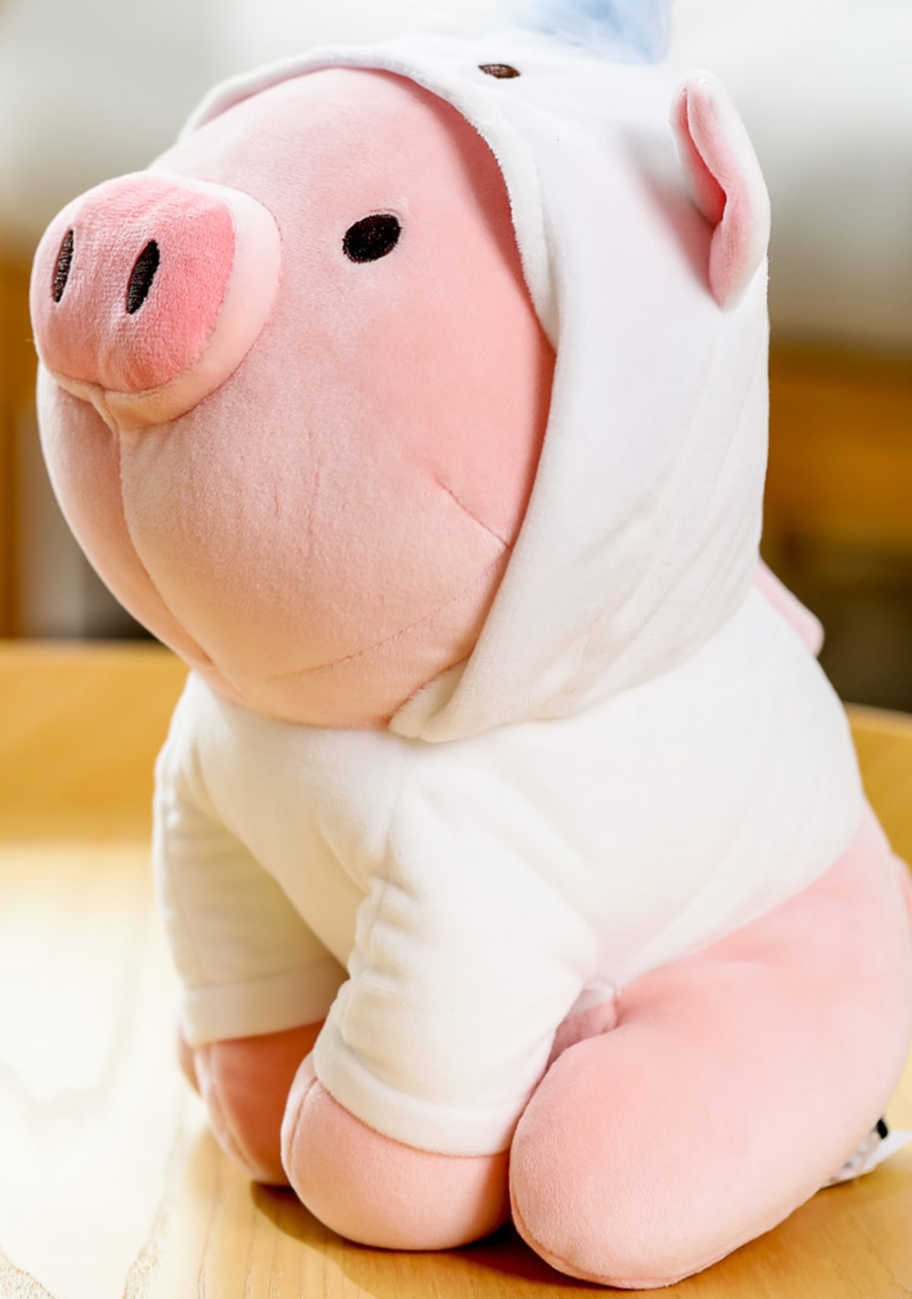 Peluche Cerdita con Disfraz Gigi Mini Family Miniso Unisex - Vista 4