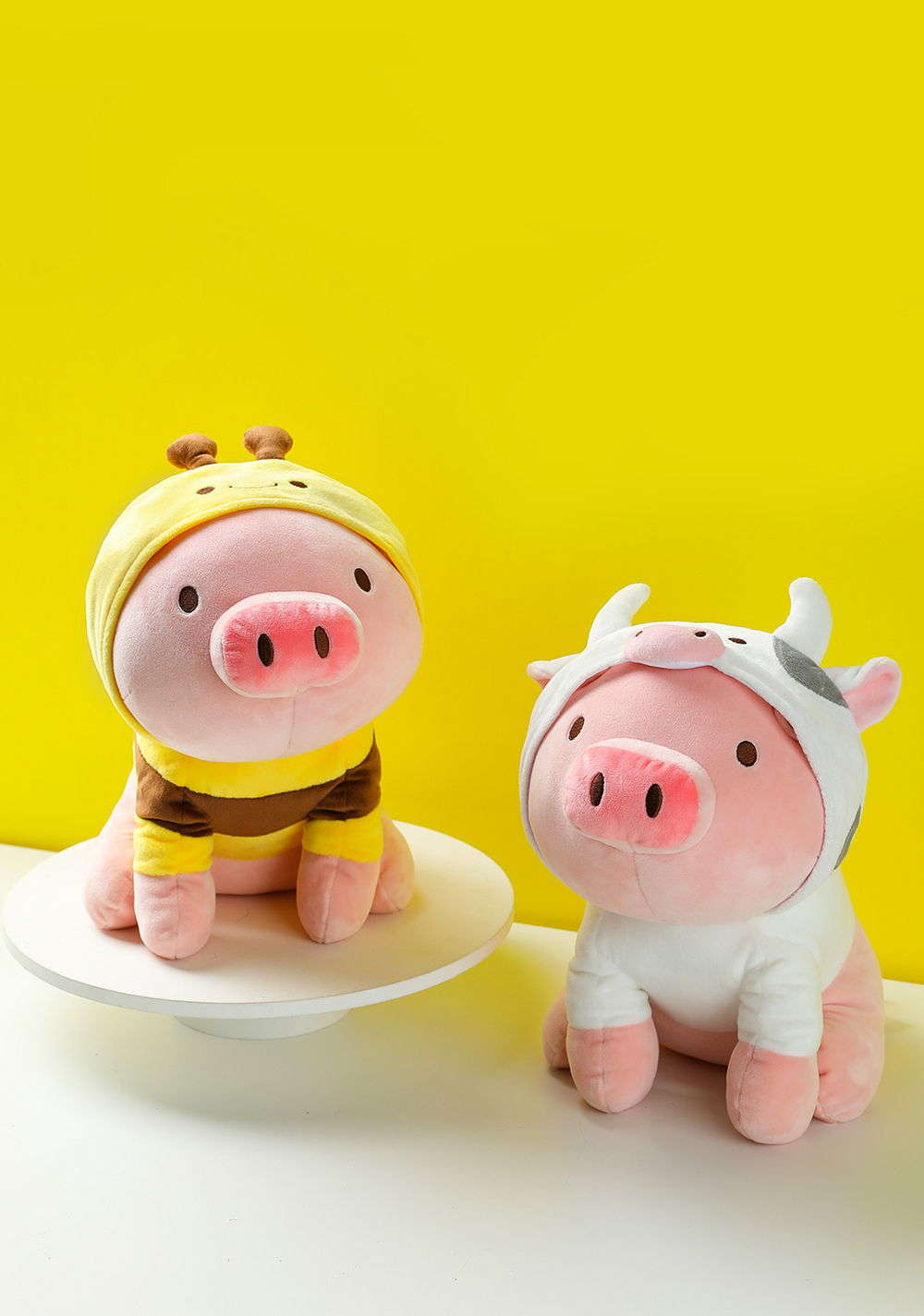 Peluche de Cerdita Gigi Mini Family Miniso Unisex - Vista 3