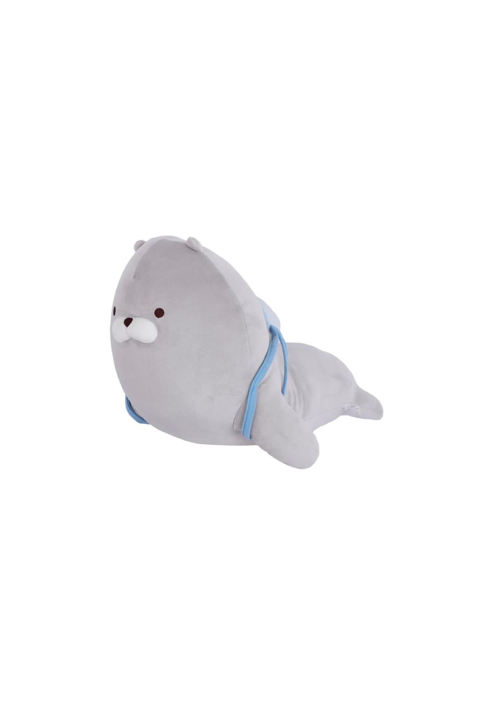 Peluche de Foca con Bolso 52x36 Cm Decorativo Miniso