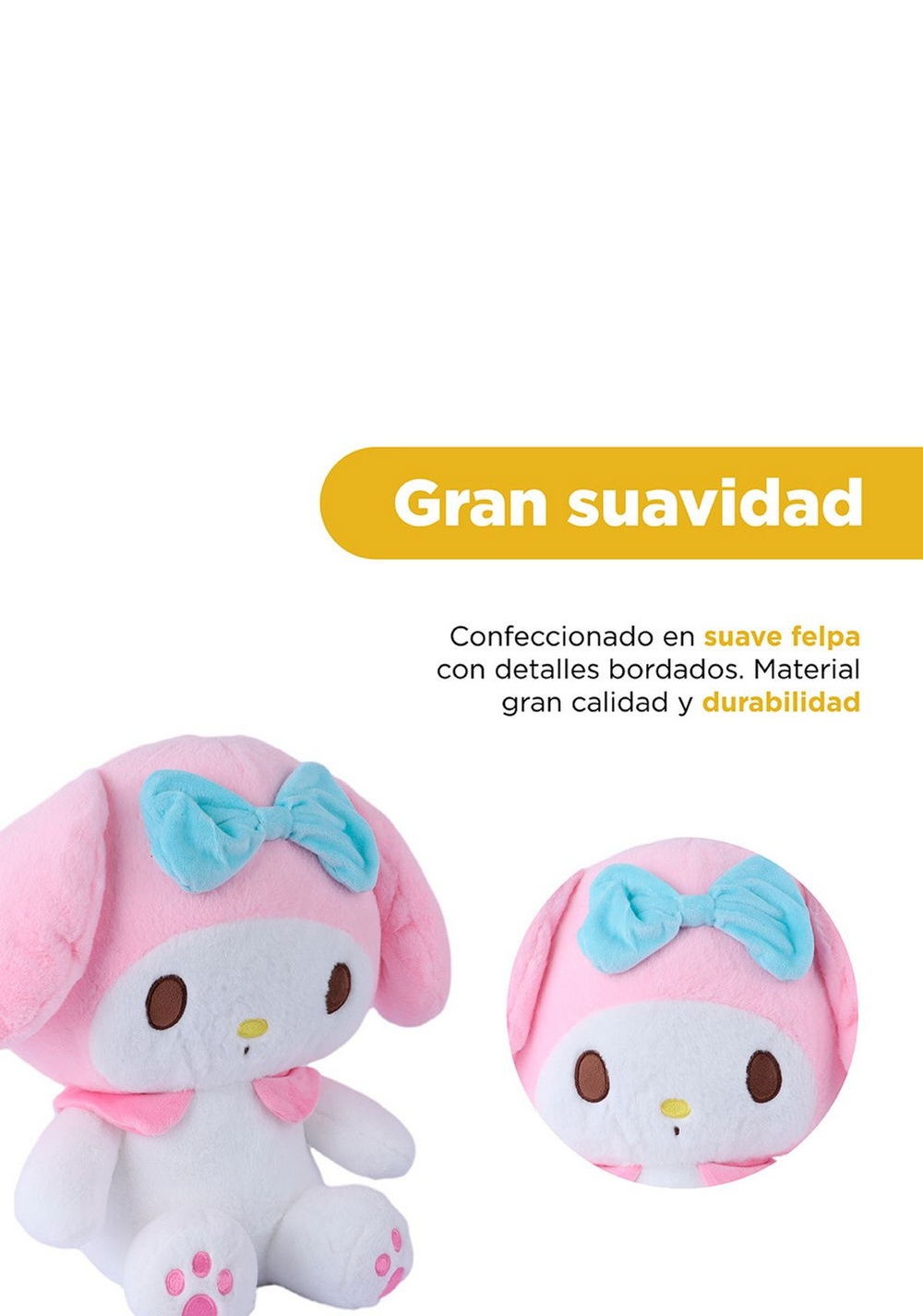 Peluche My Melody Sanrio Miniso Unisex - Vista 5