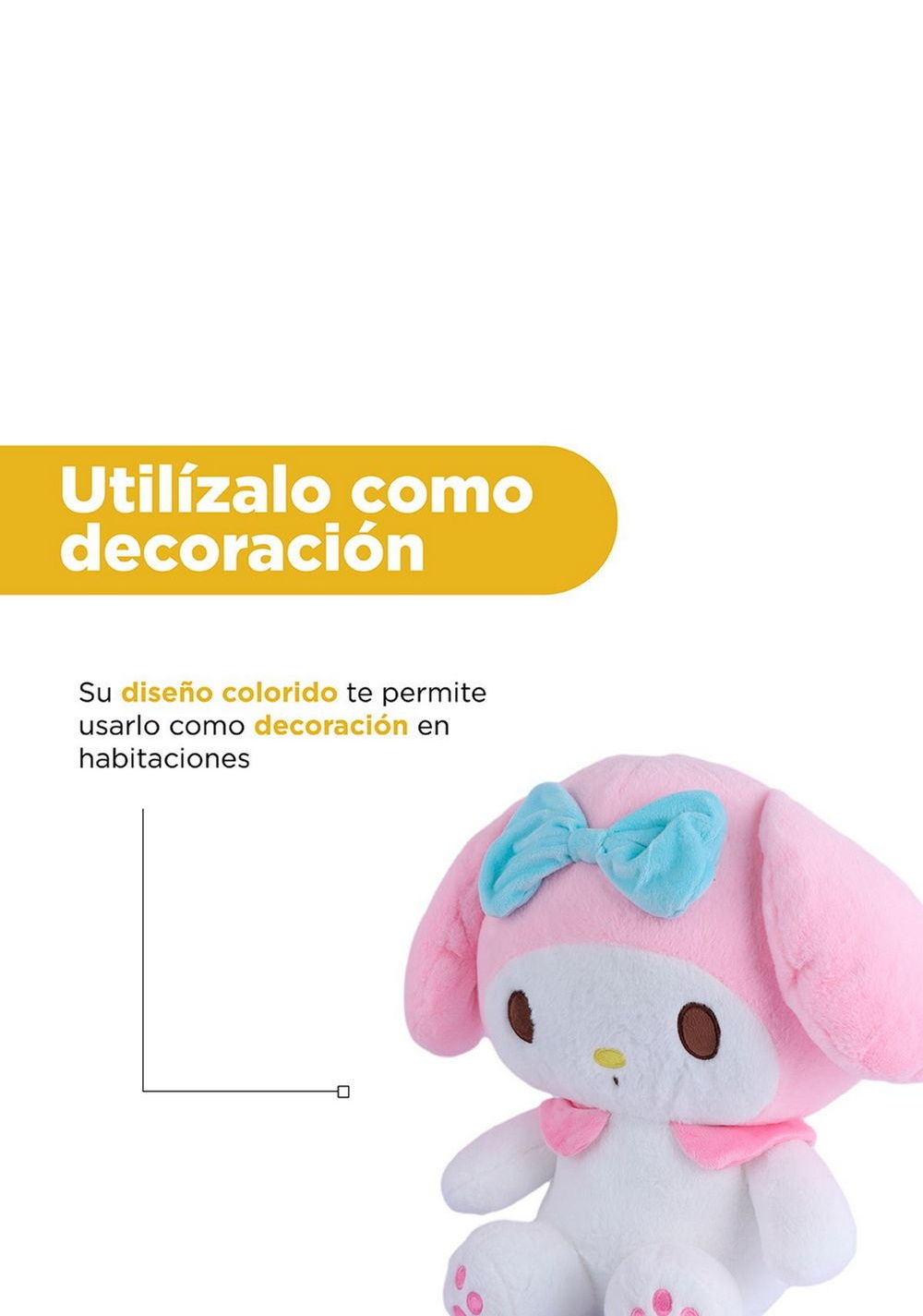 Peluche My Melody Sanrio Miniso Unisex - Vista 7