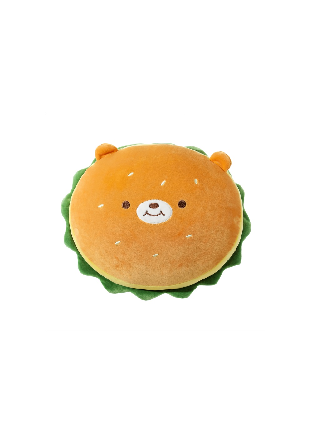 Peluche Oso Cojín Felpa Café Miniso