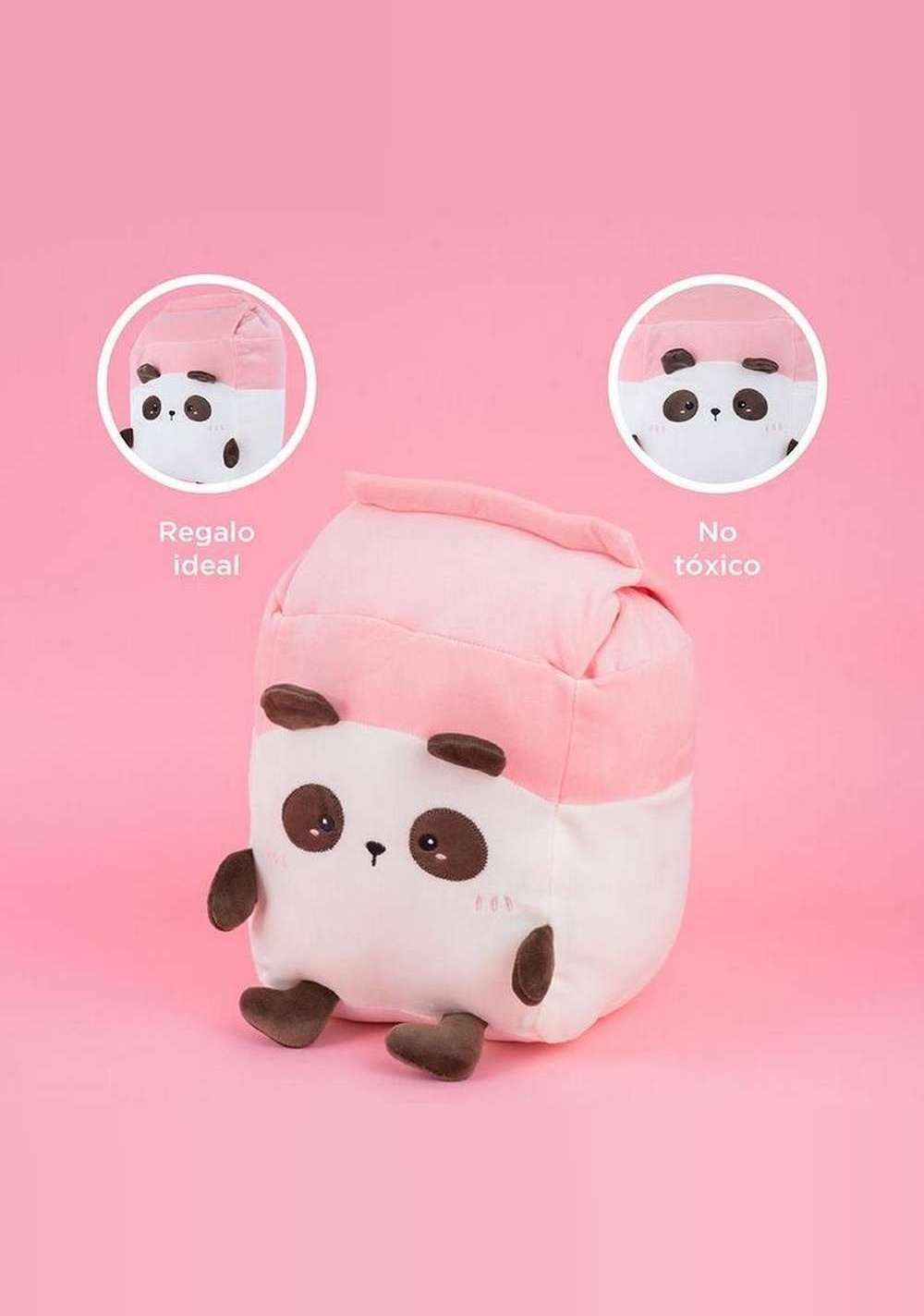 Peluche de Panda Colección Mini Family Miniso Unisex - Vista 6