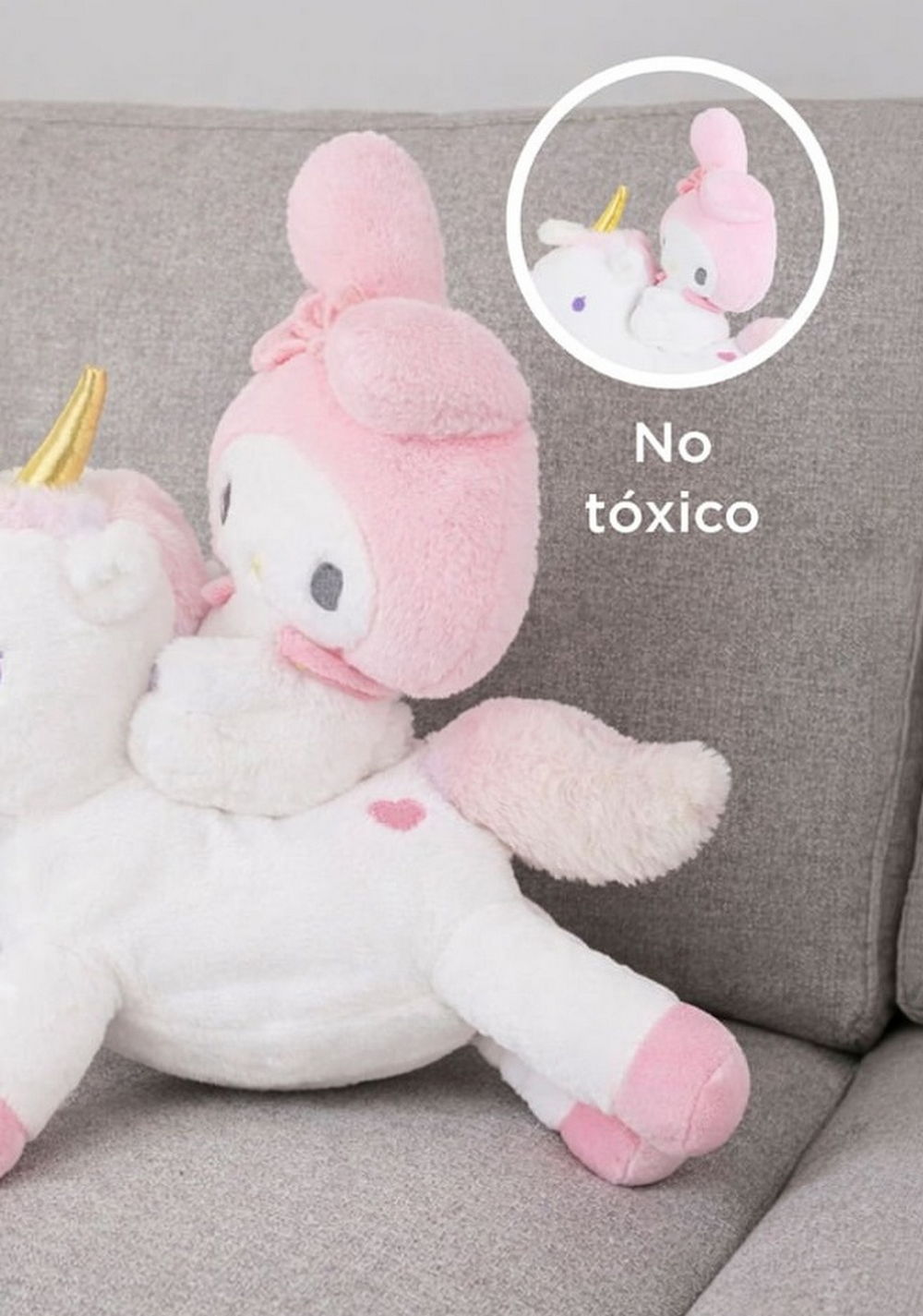 Peluche Riding 43x39 Cm Decorativo My Melody Miniso Unisex - Vista 6