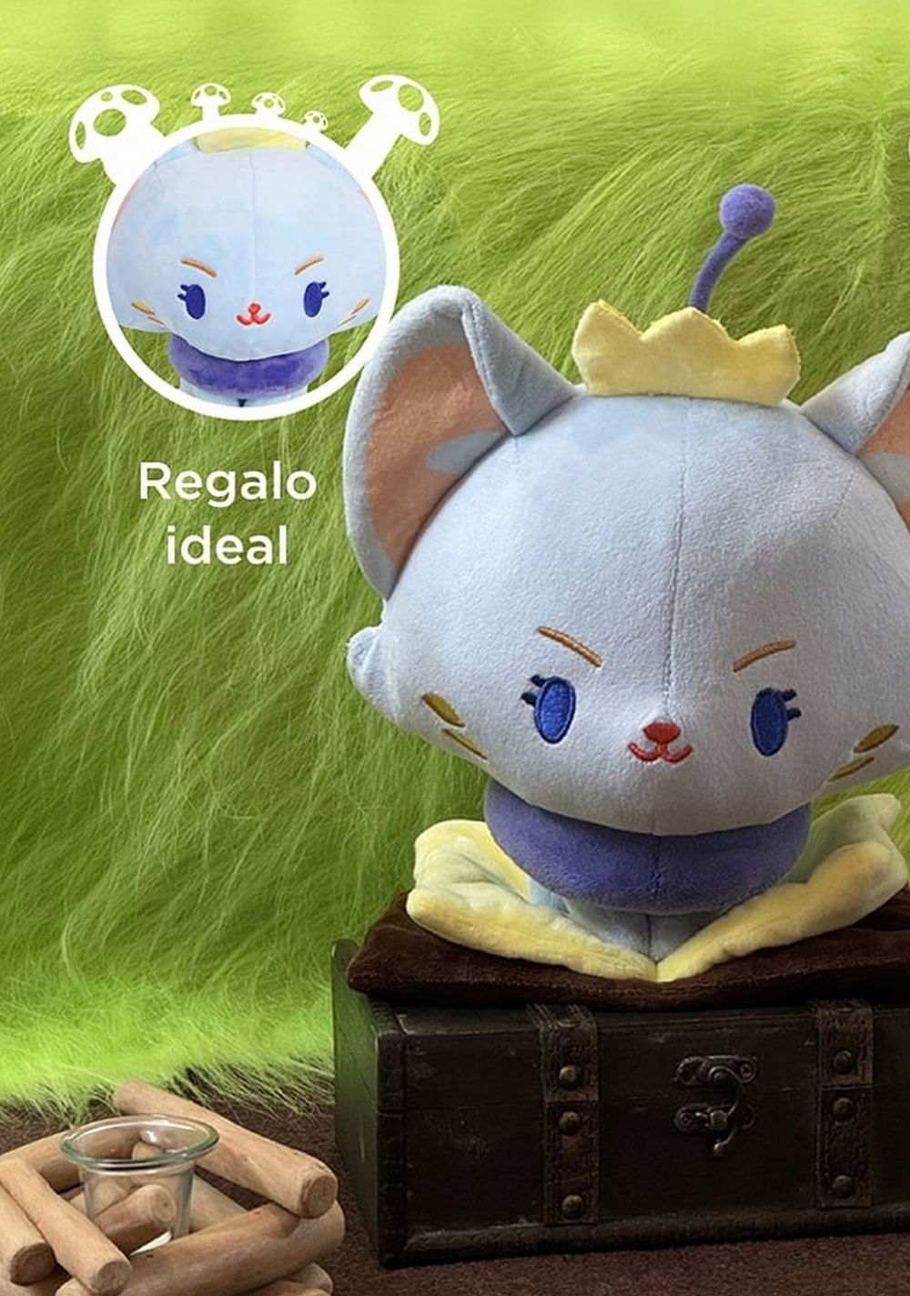 Peluche Yuumi League Of Legends Miniso Unisex - Vista 5