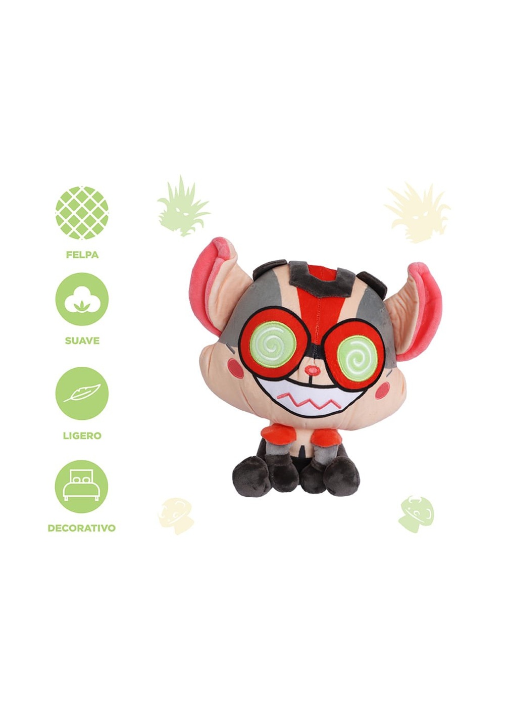 Peluche Ziggs League Of Legends Miniso Unisex - Vista 3