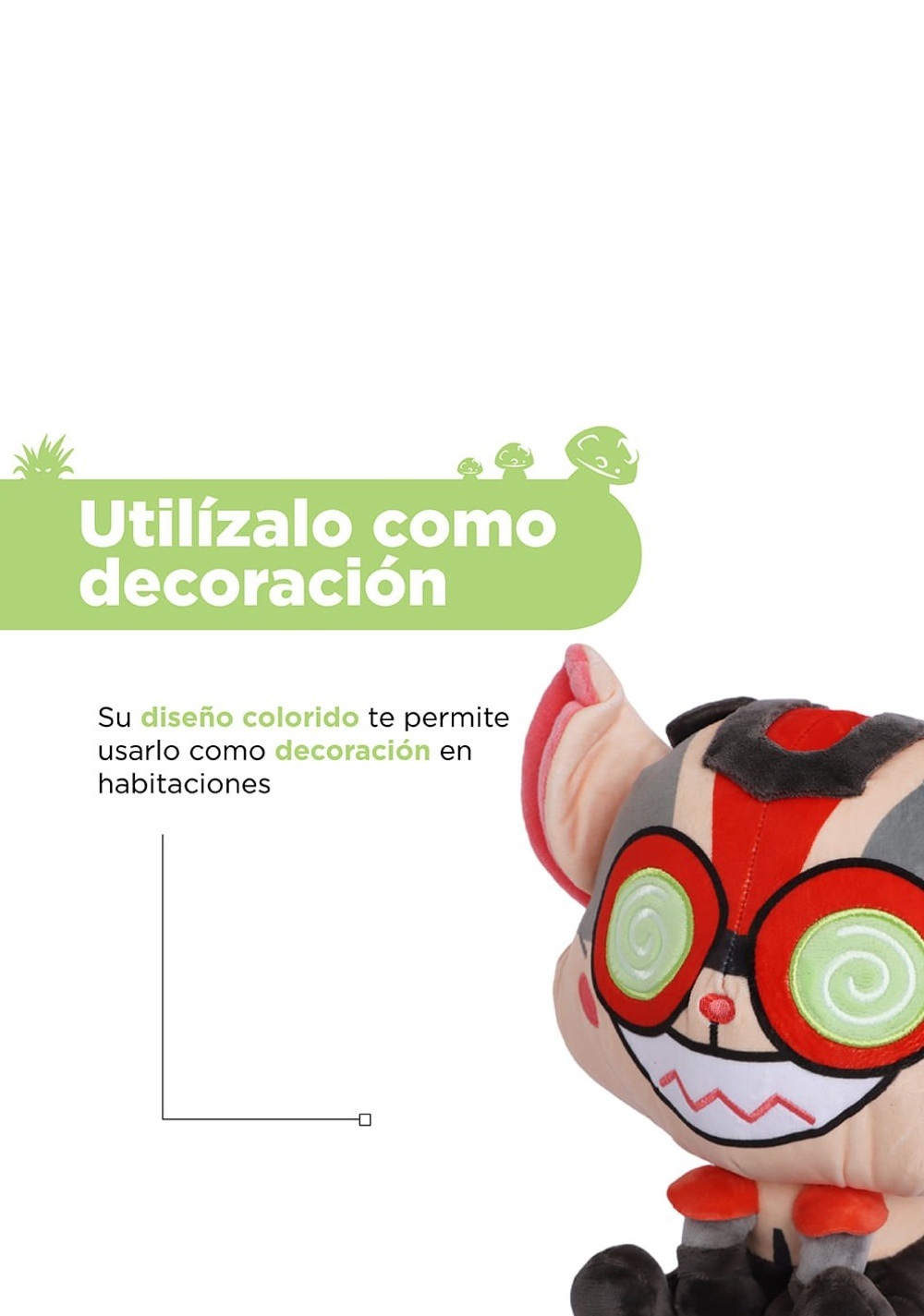 Peluche Ziggs League Of Legends Miniso Unisex - Vista 6