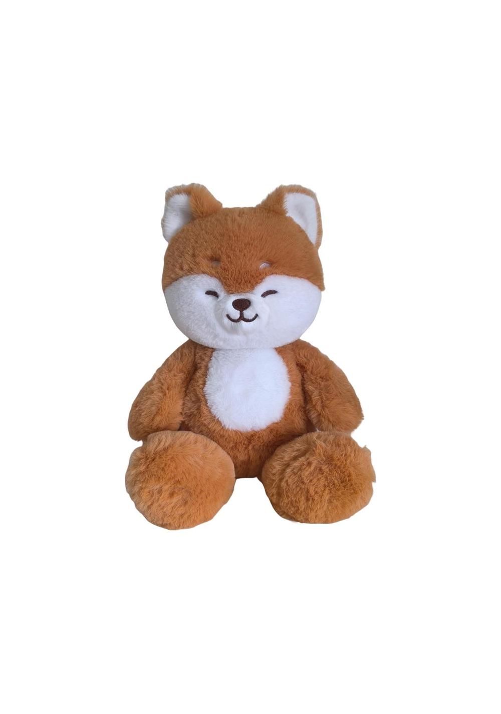 Peluche de Zorro Sonriente de 10 Pulgadas Haz un Amigo Miniso