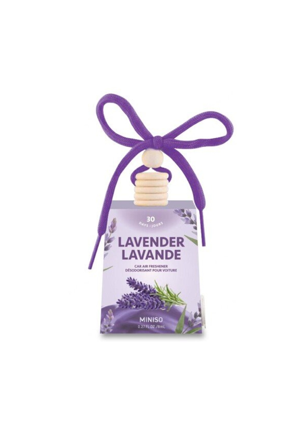 Perfumador de Auto Lavanda Miniso