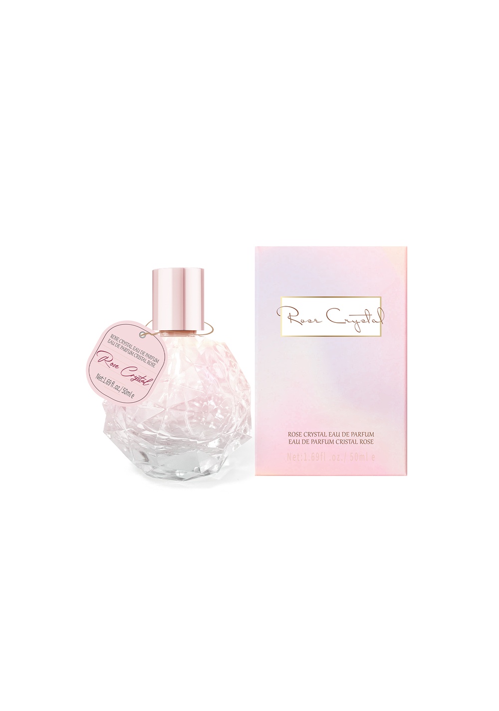 Perfume Rose Crystal 50 Ml Miniso