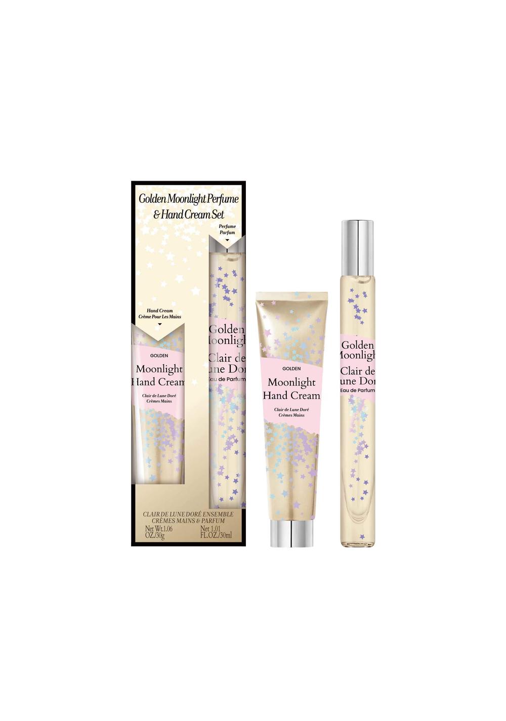 Perfume Set de y Crema de Manos Golden Moonlight Miniso