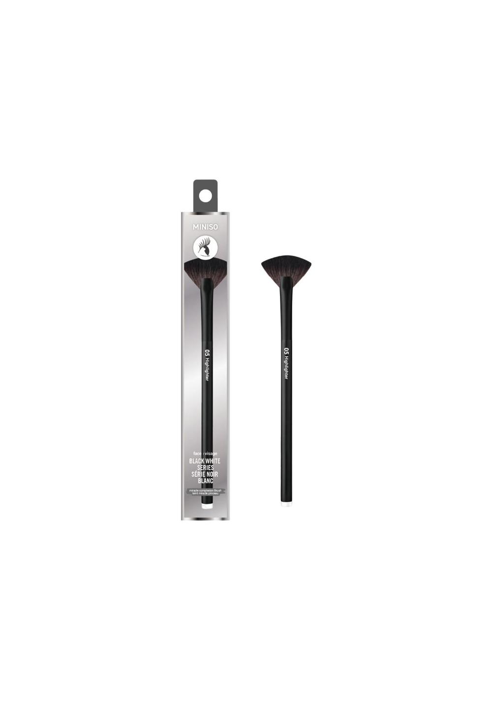 Pincel Iluminador Clásico Colección Black White Miniso