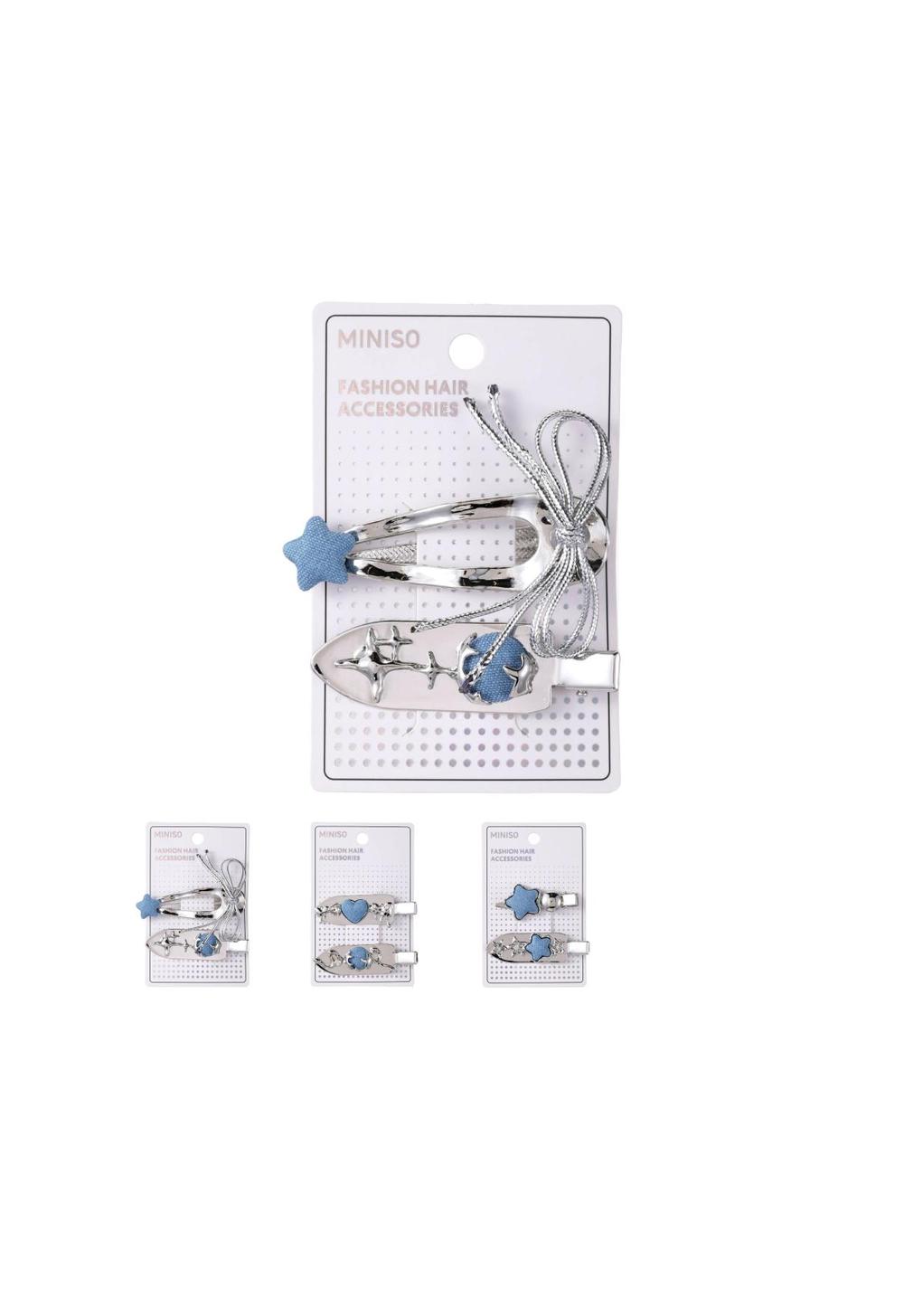 Pinza para el Cabello Estilo Coreano (2 Unidades) Miniso
